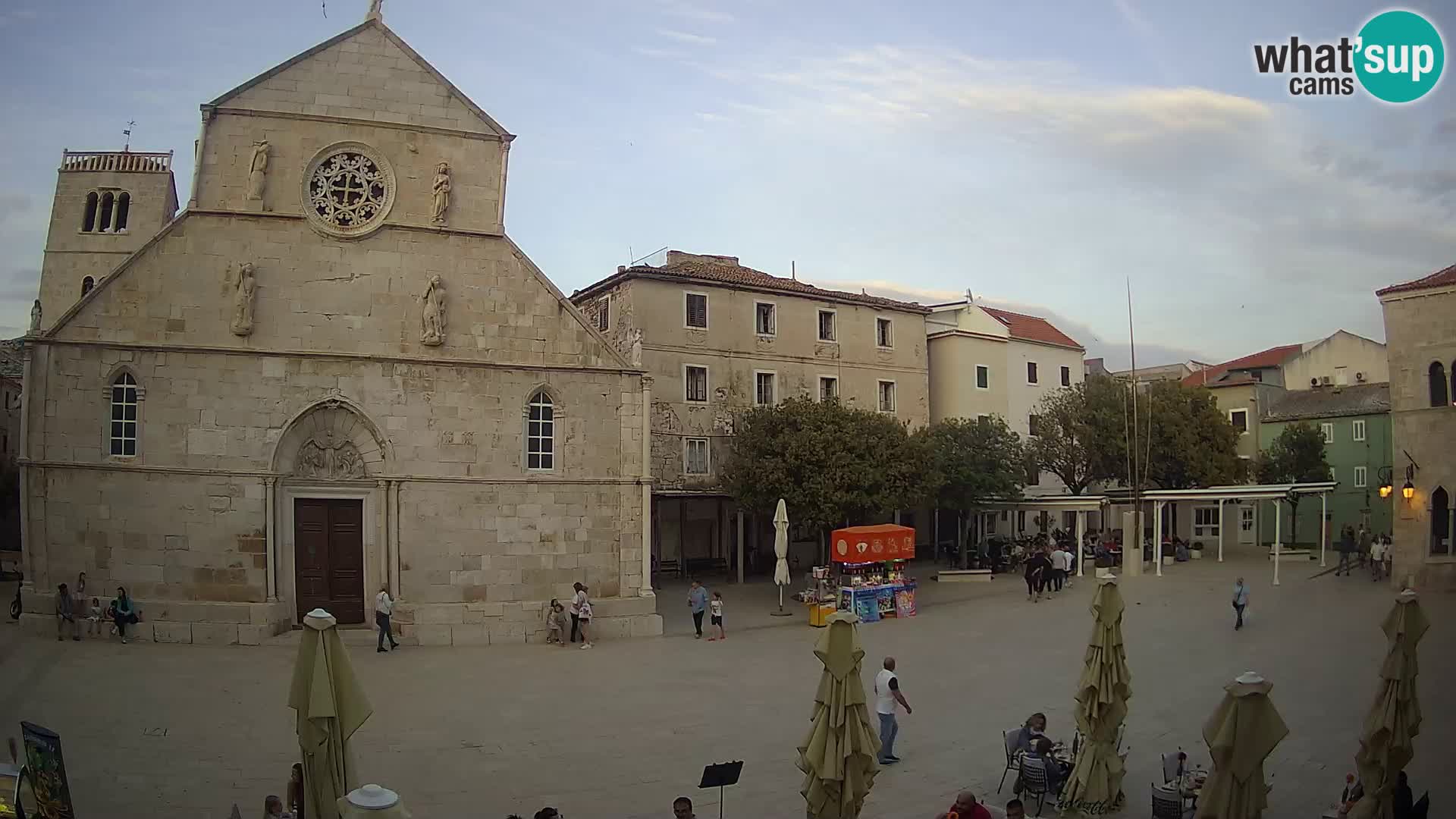 Pag – main square and Church of St. Mary