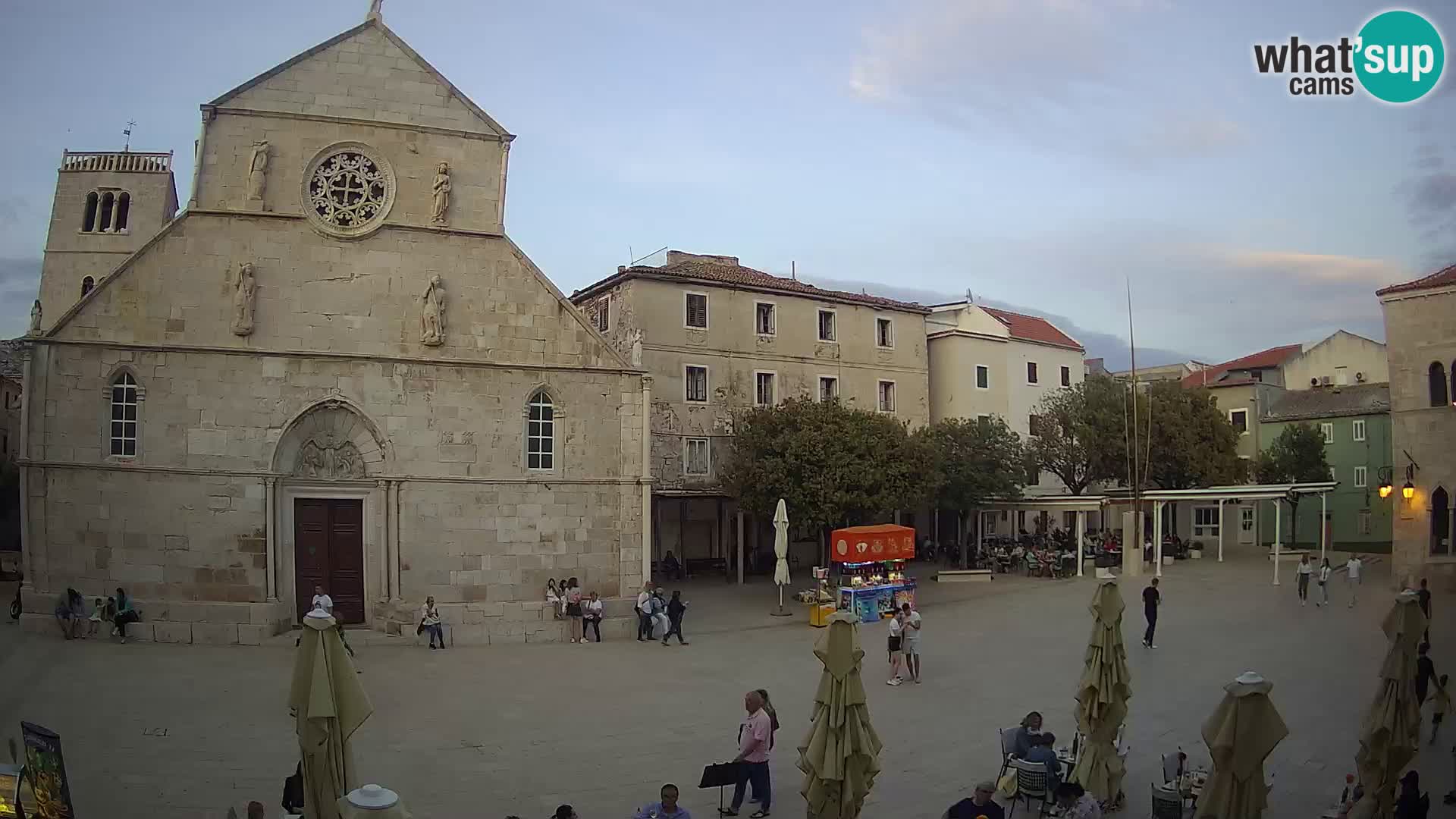 Pag – main square and Church of St. Mary