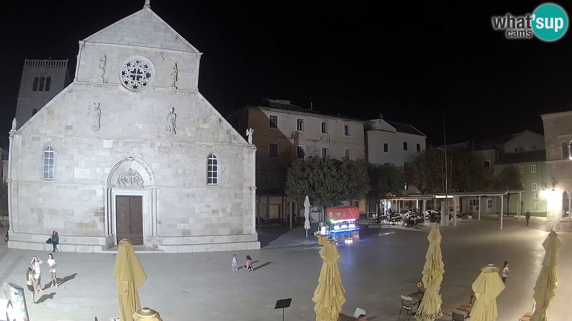 Spletna kamera Pag – Glavni trg in cerkev sv Marije