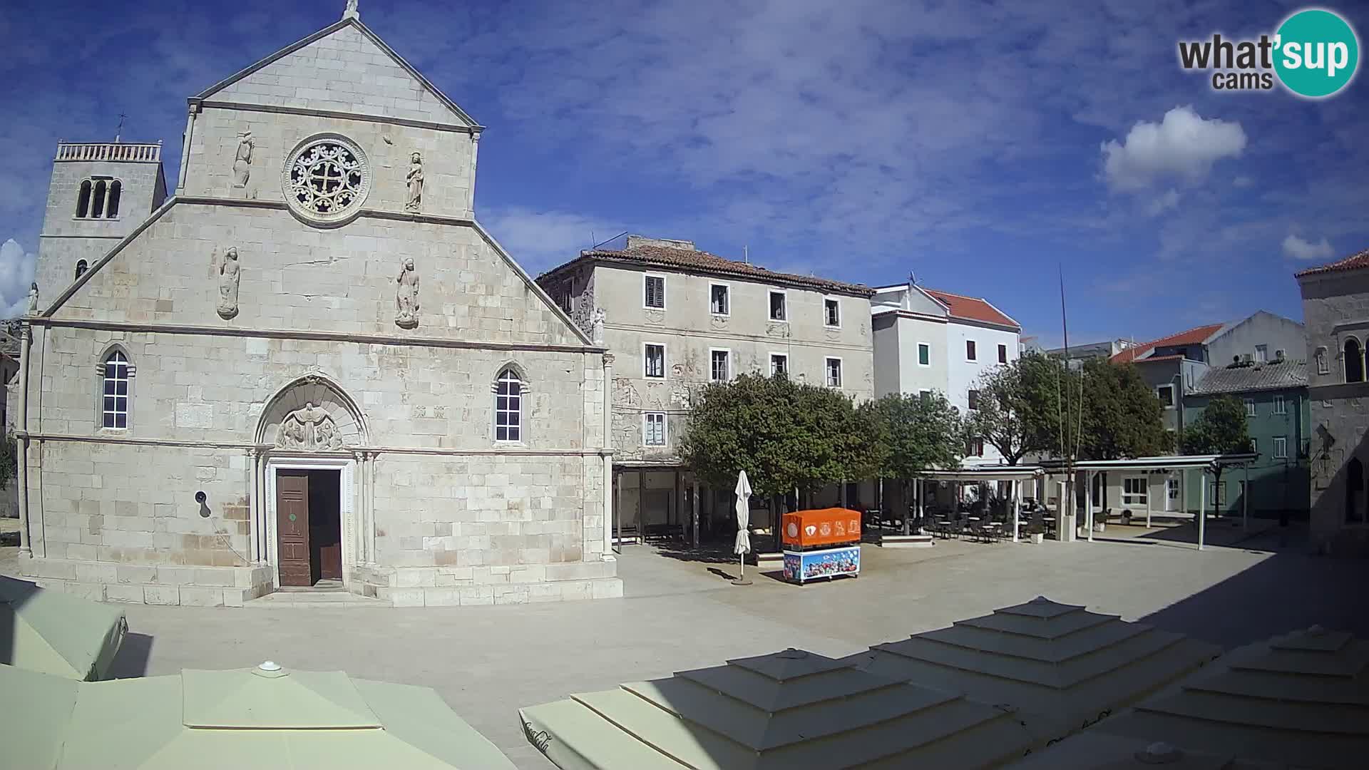 Spletna kamera Pag – Glavni trg in cerkev sv Marije