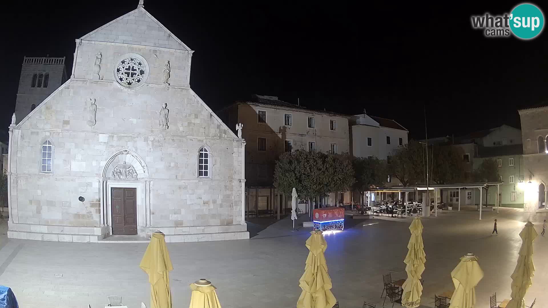 Pag live cam – Place principale et église de Sainte-Marie