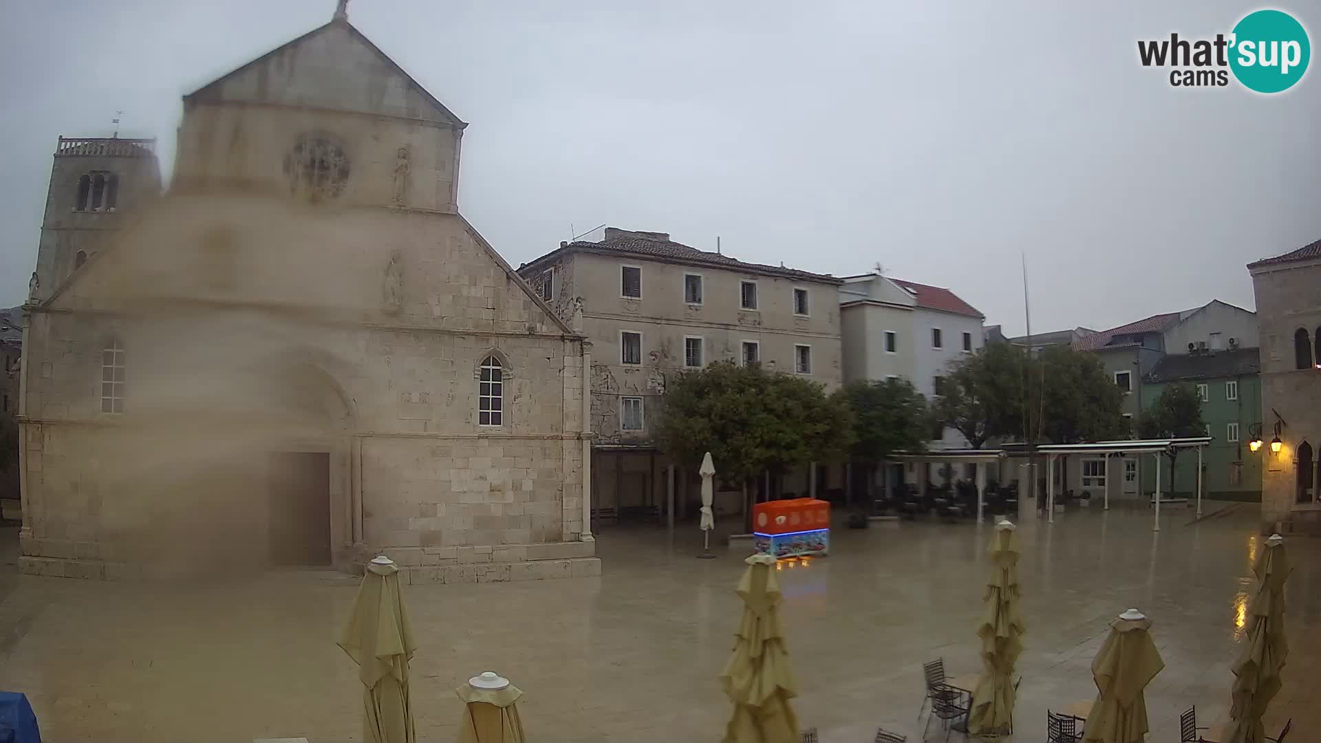 Pag – main square and Church of St. Mary