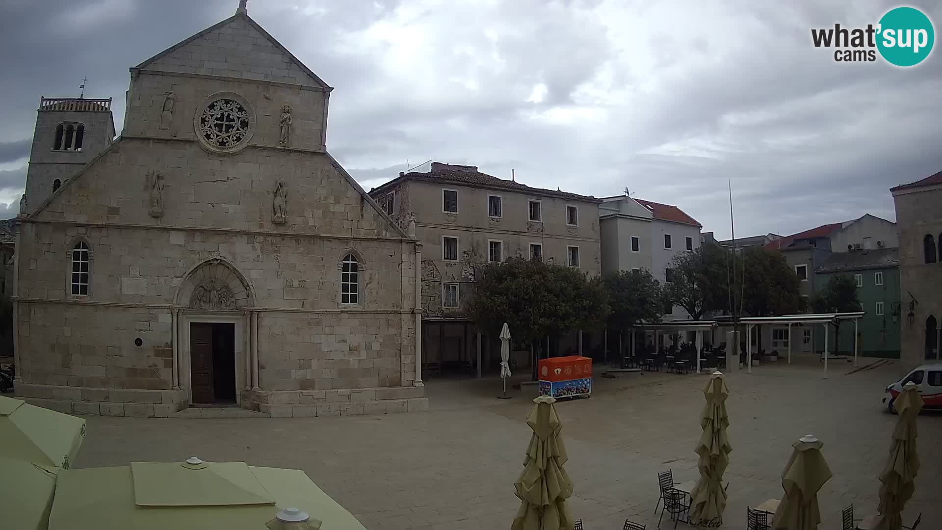 Pag – main square and Church of St. Mary