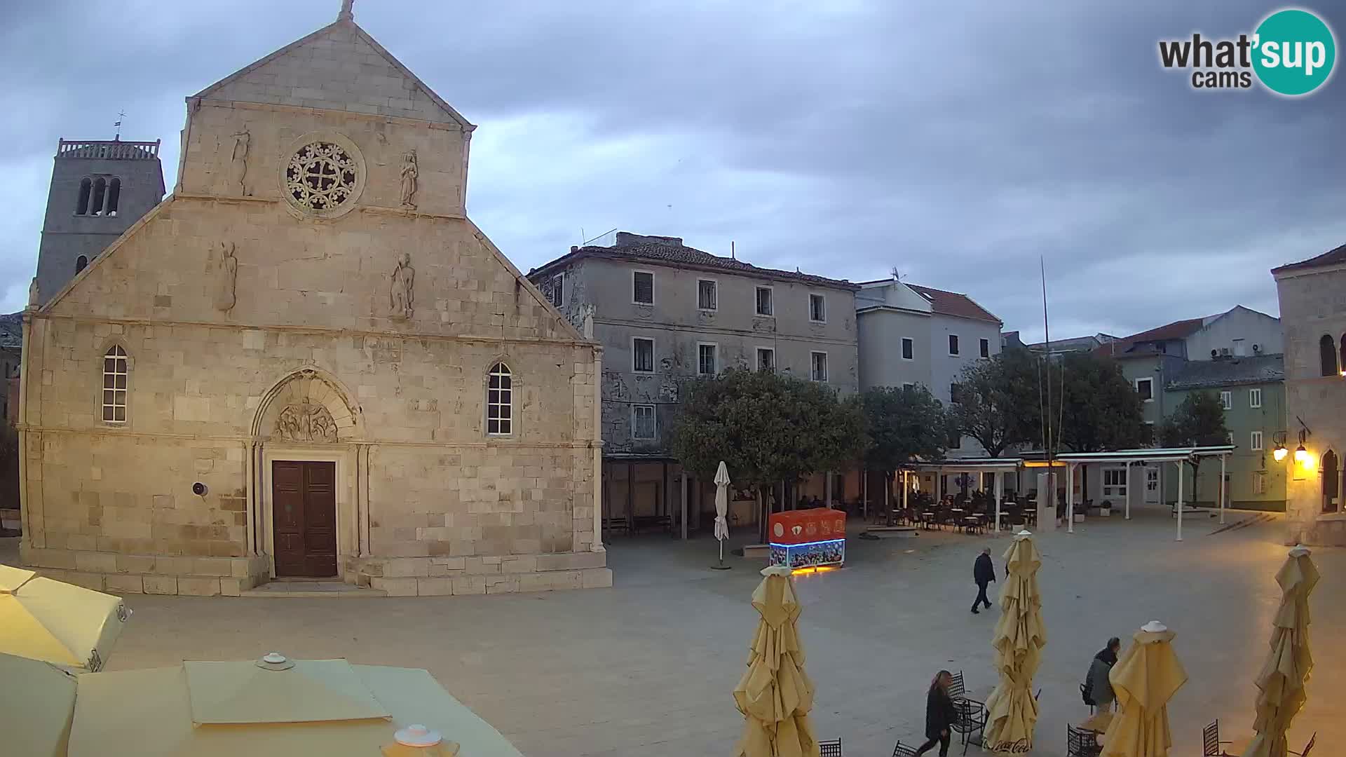 Pag – main square and Church of St. Mary