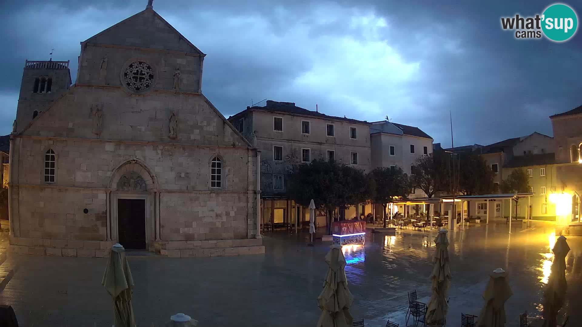 Pag – main square and Church of St. Mary