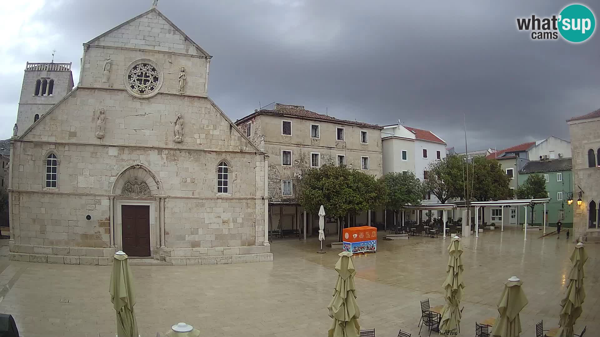 Pag – main square and Church of St. Mary