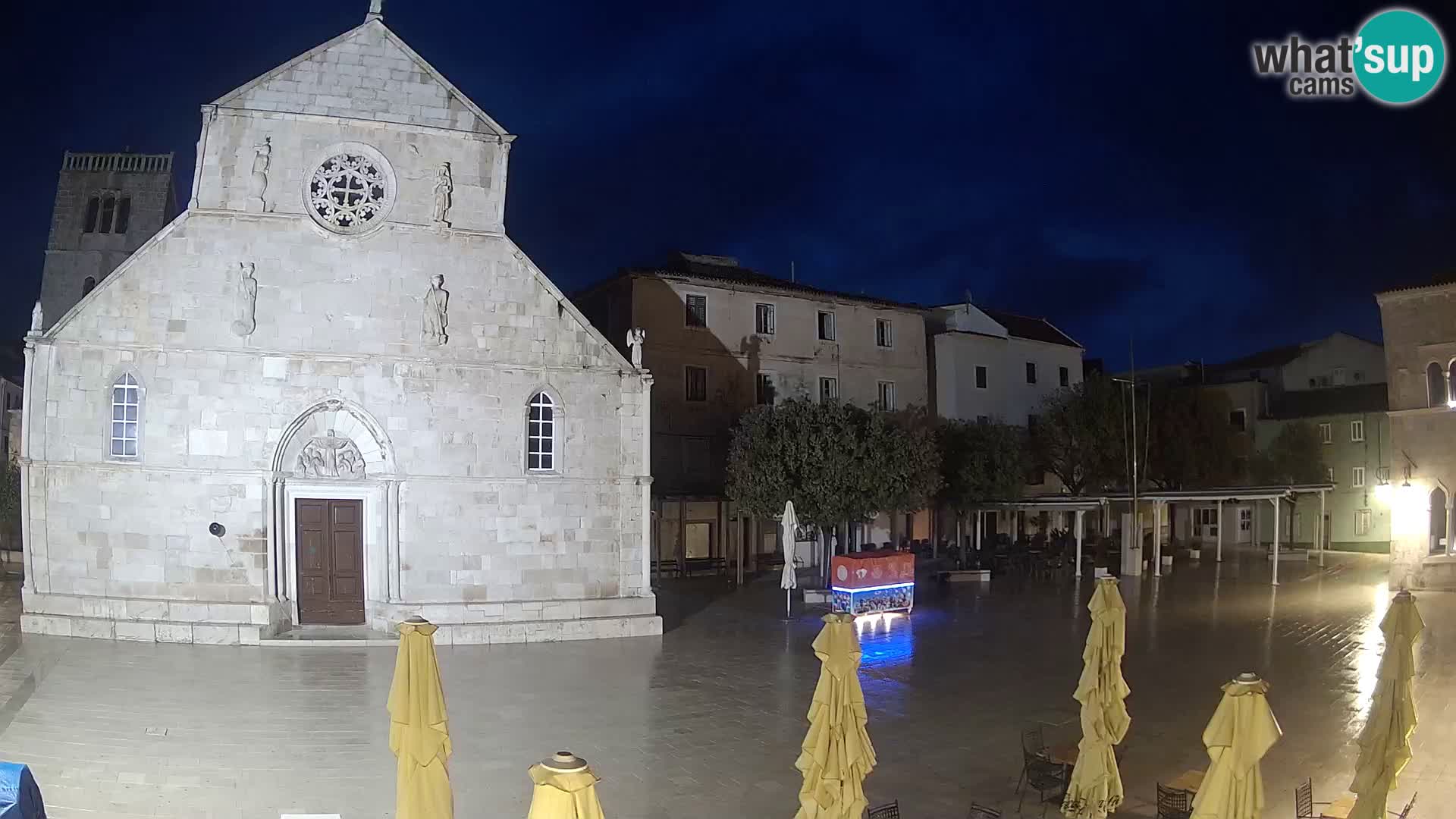 Spletna kamera Pag – Glavni trg in cerkev sv Marije
