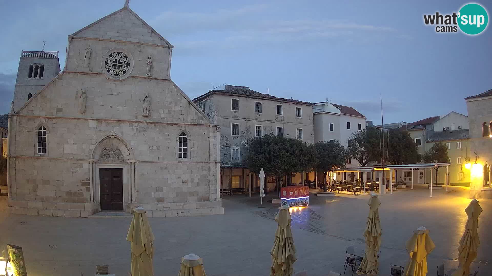 Pag – main square and Church of St. Mary