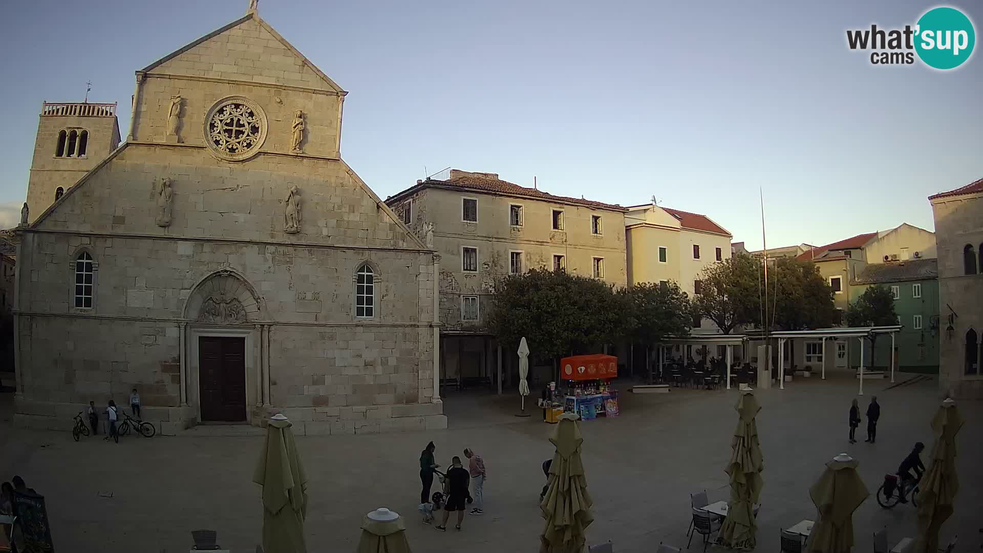 Pag – main square and Church of St. Mary