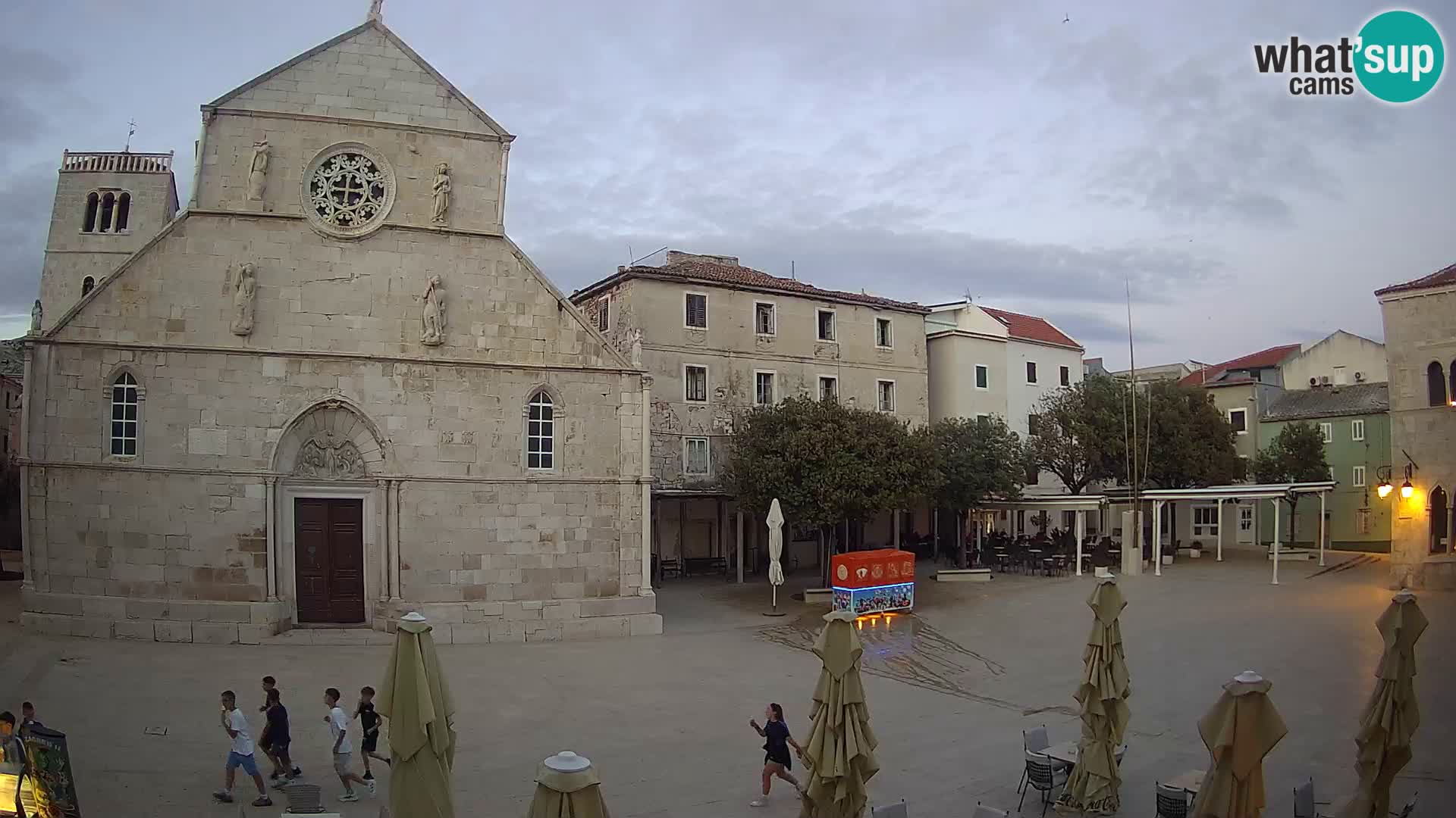 Pag – main square and Church of St. Mary