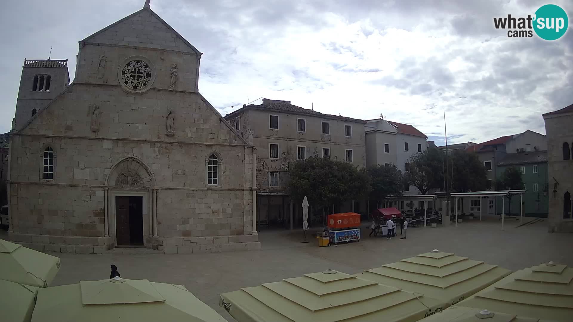 Pag – main square and Church of St. Mary