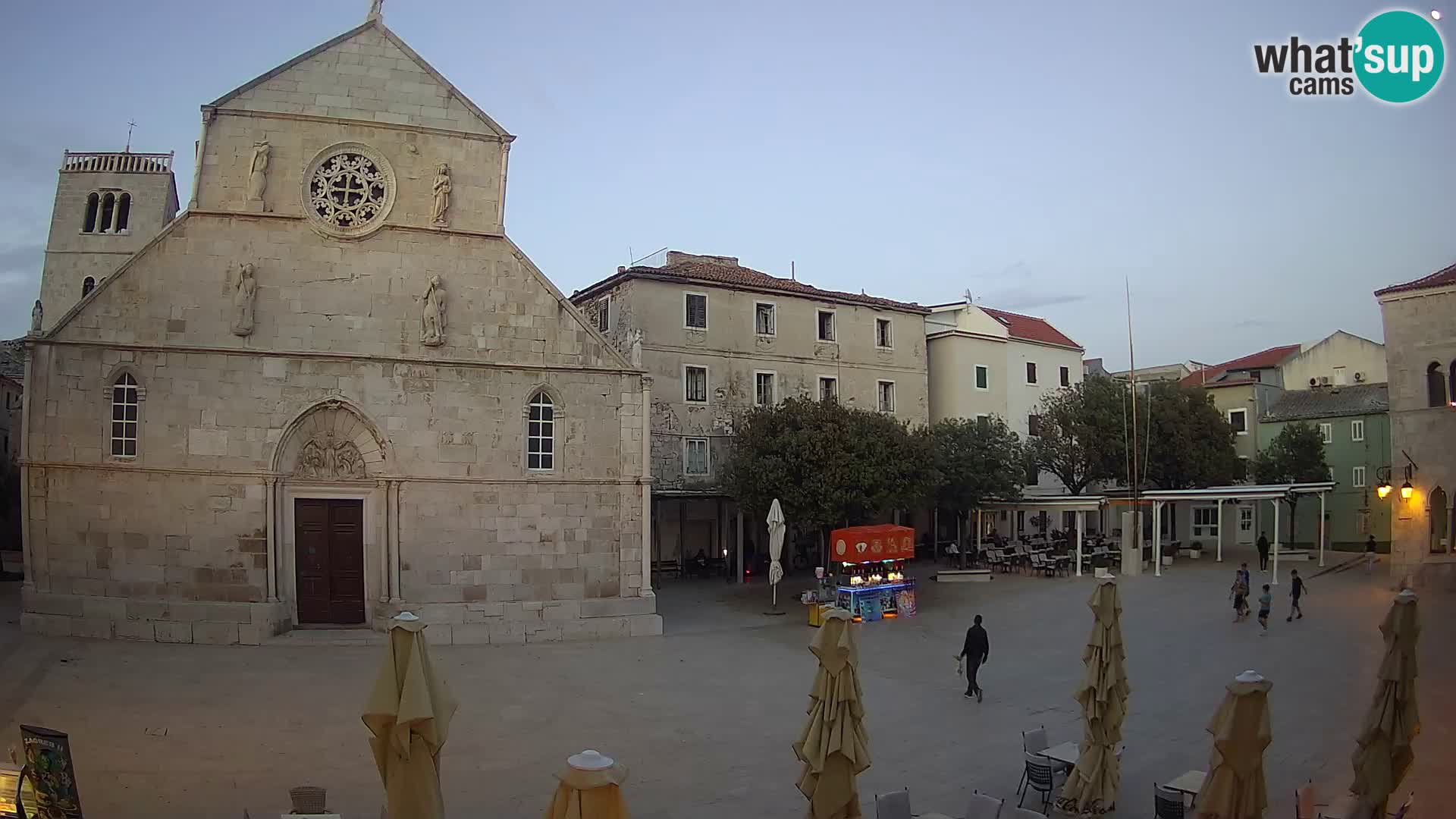 Pag – main square and Church of St. Mary