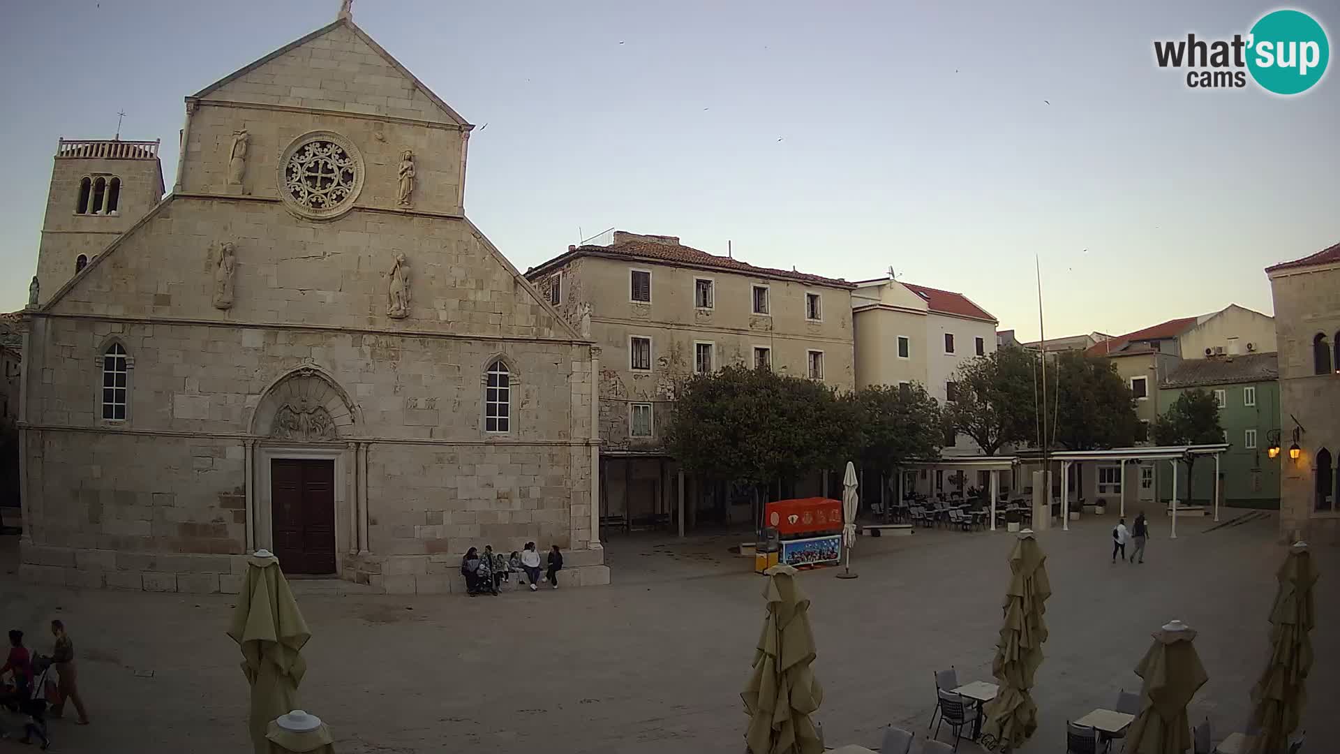 Pag – main square and Church of St. Mary