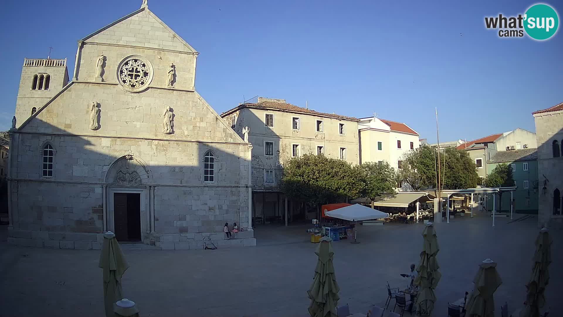 Pag – main square and Church of St. Mary