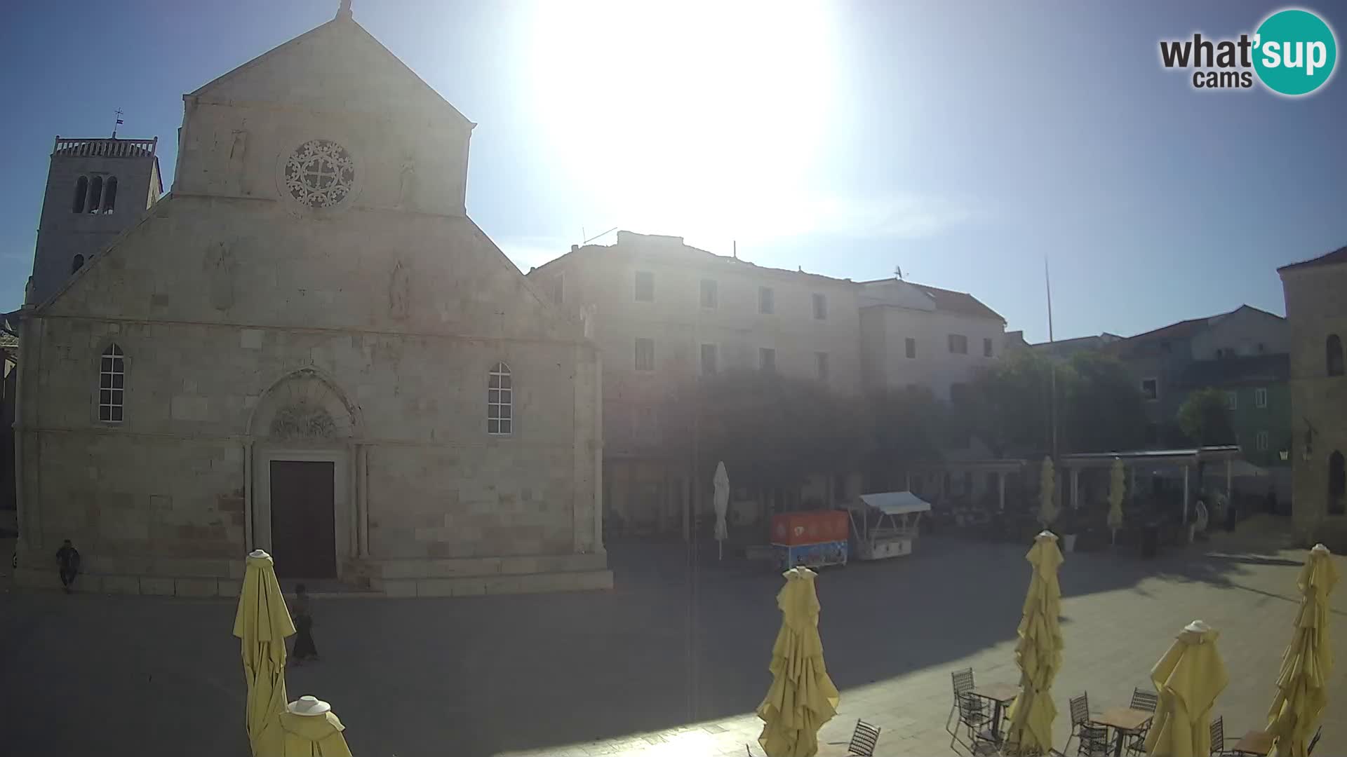 Spletna kamera Pag – Glavni trg in cerkev sv Marije