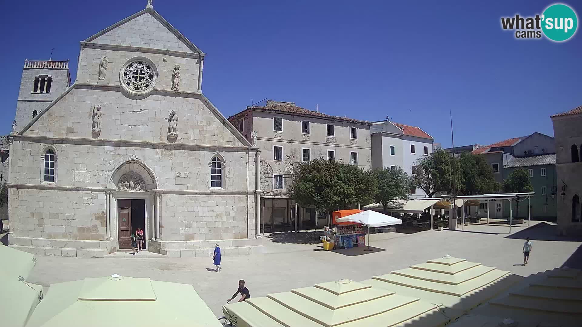 Spletna kamera Pag – Glavni trg in cerkev sv Marije
