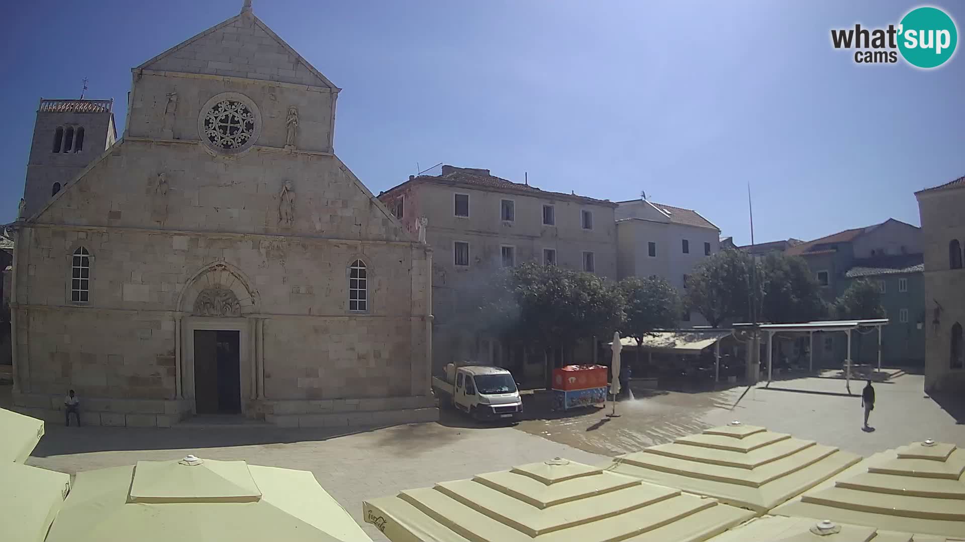 Pag – main square and Church of St. Mary