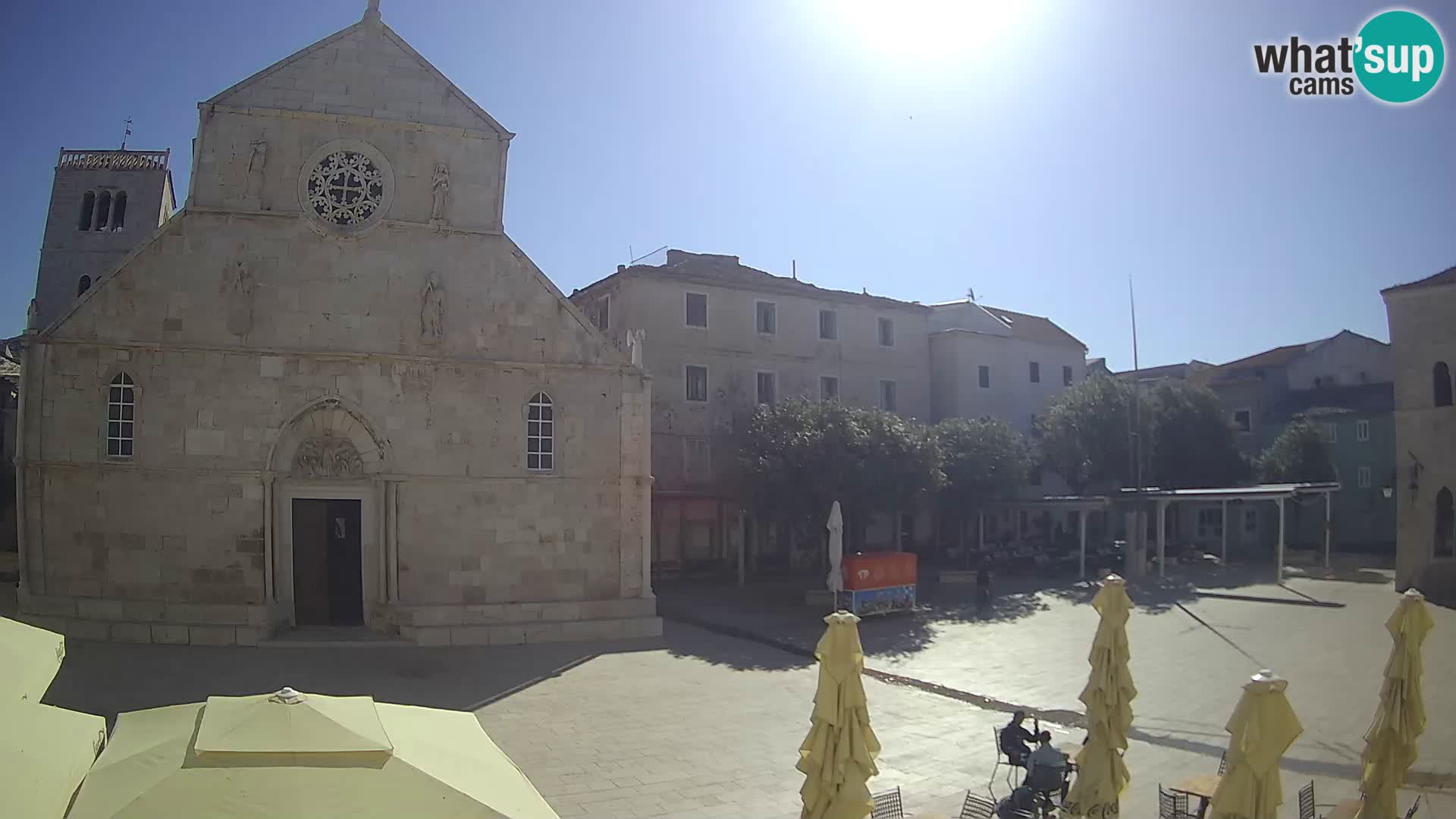 Pag – main square and Church of St. Mary