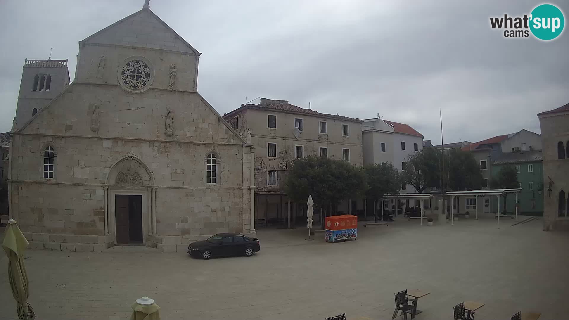 Spletna kamera Pag – Glavni trg in cerkev sv Marije
