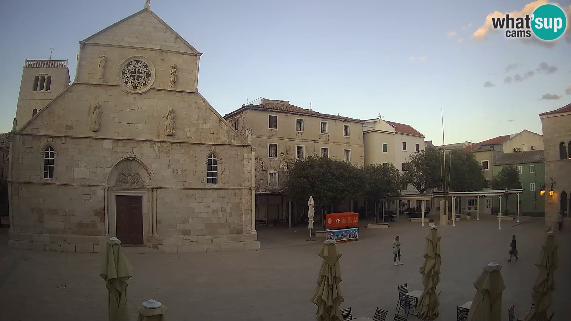 Pag – main square and Church of St. Mary