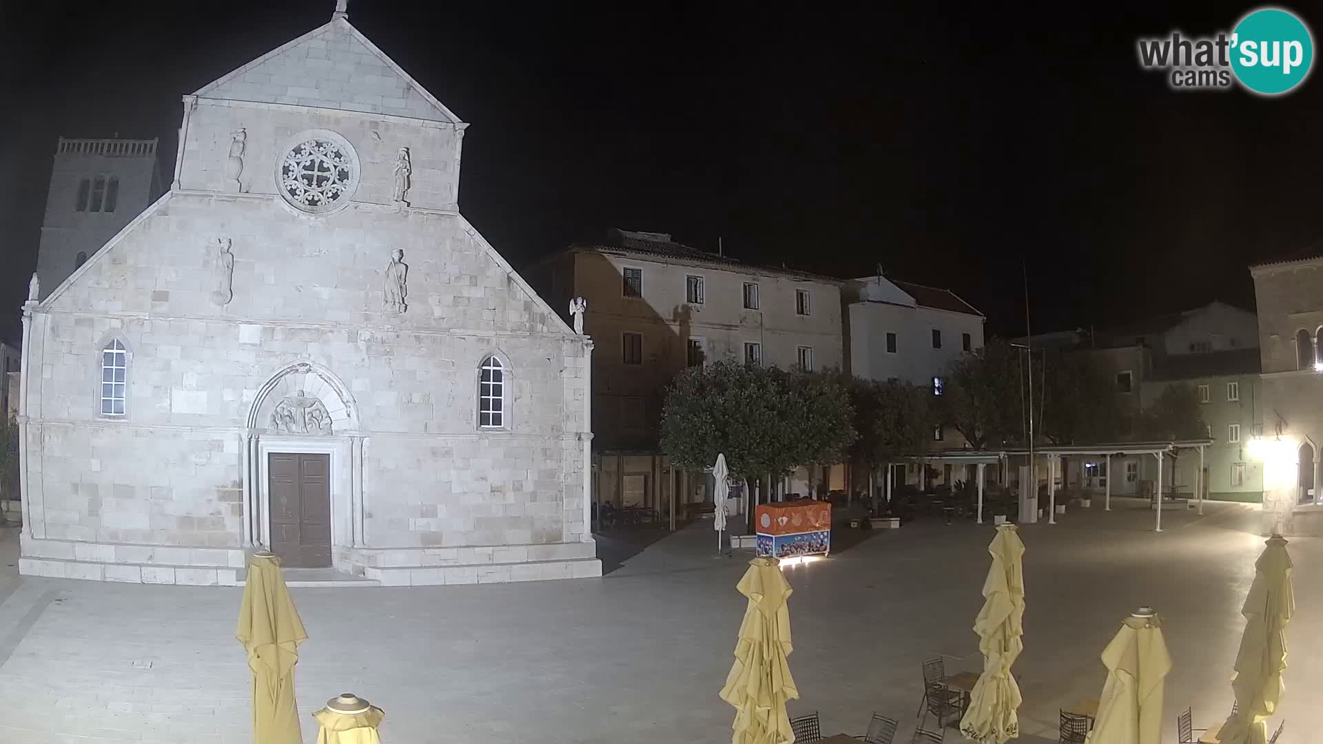 Spletna kamera Pag – Glavni trg in cerkev sv Marije