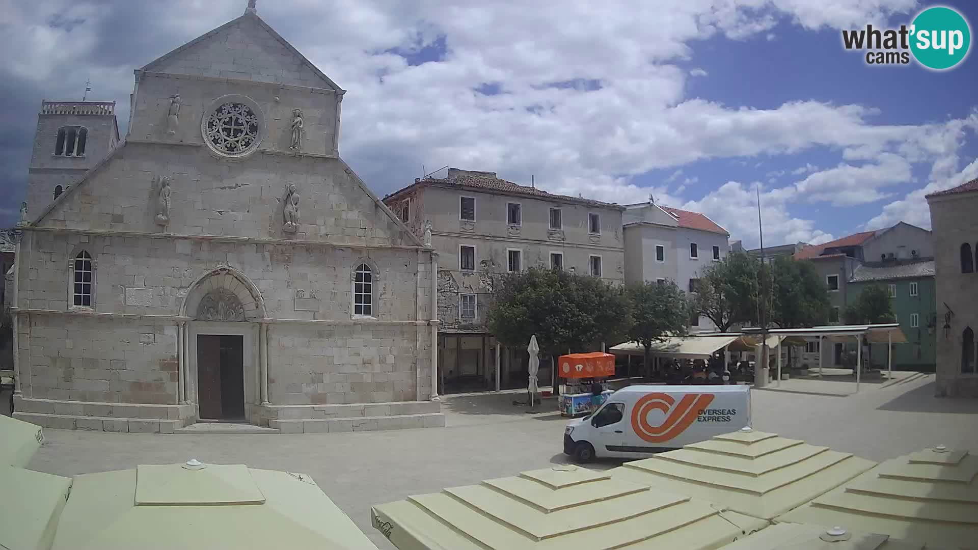 Spletna kamera Pag – Glavni trg in cerkev sv Marije