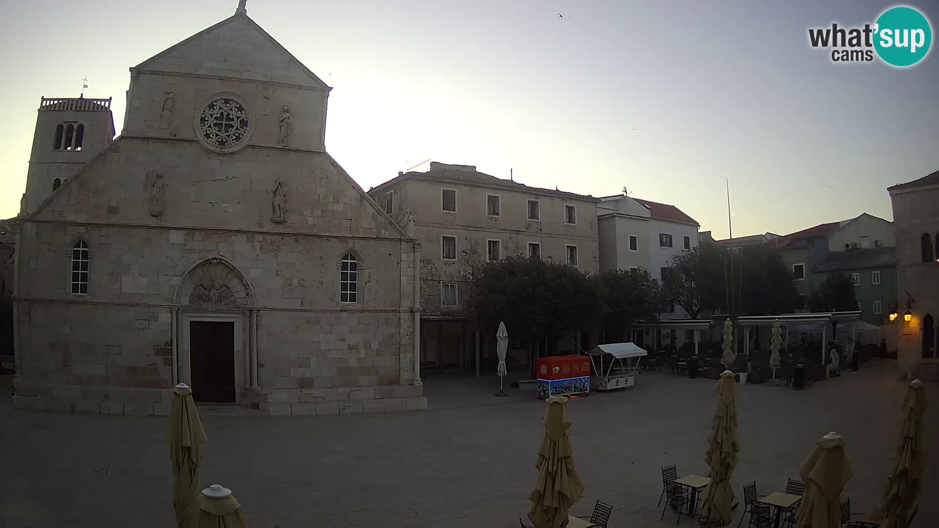 Pag – main square and Church of St. Mary