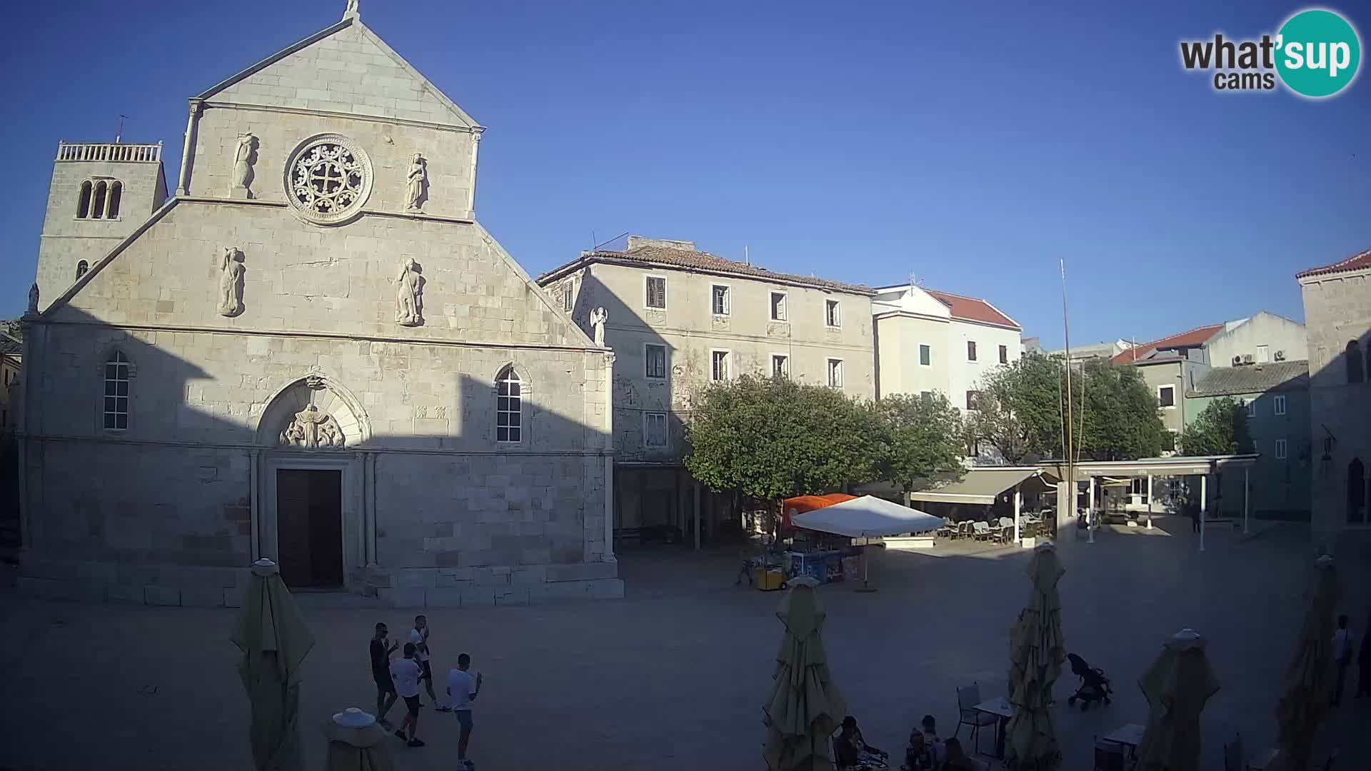 Spletna kamera Pag – Glavni trg in cerkev sv Marije