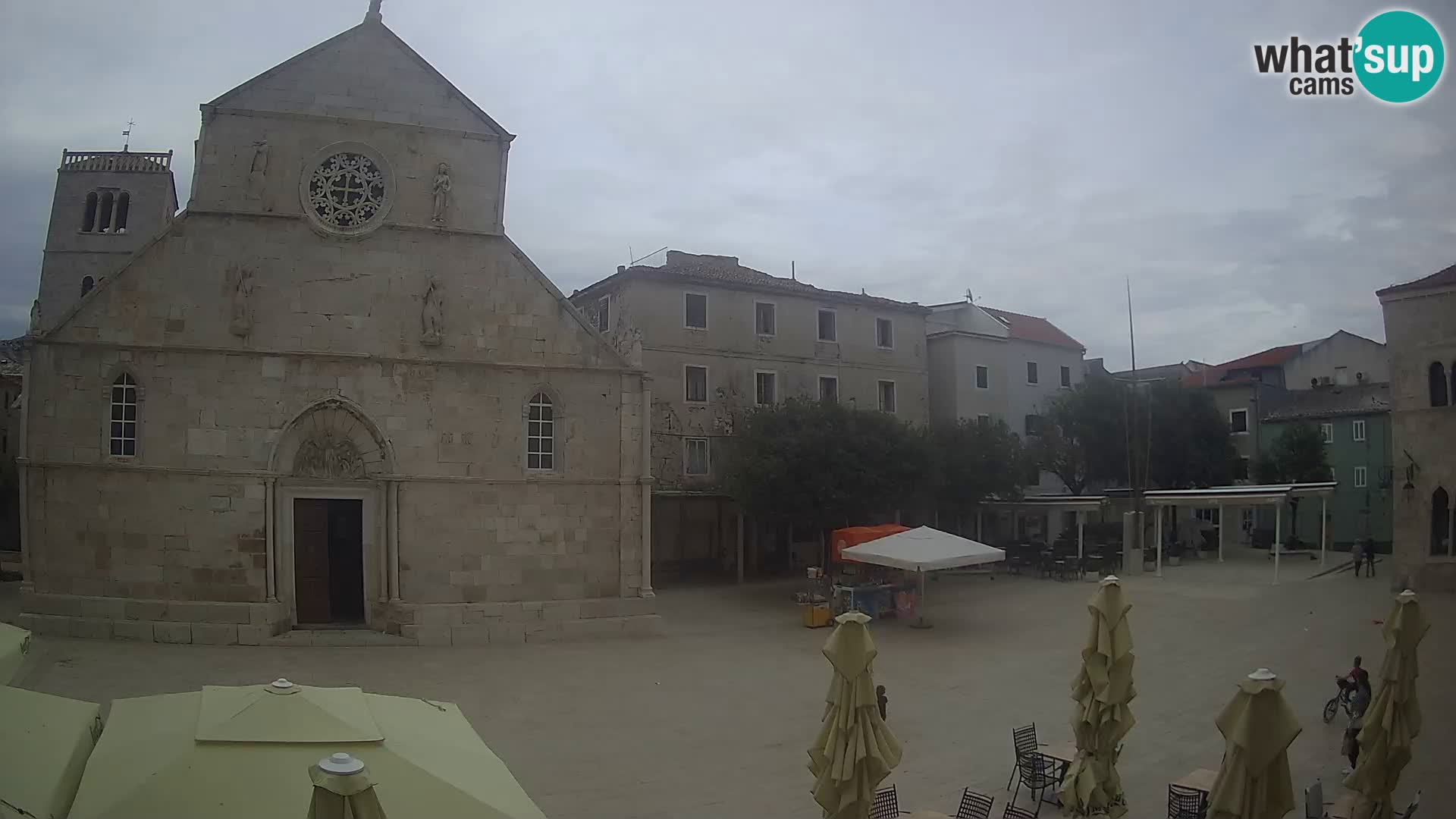 Pag – main square and Church of St. Mary