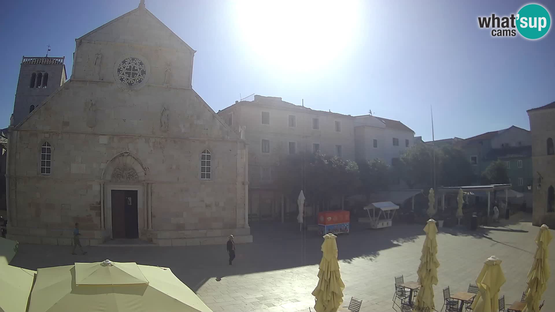 Pag – main square and Church of St. Mary