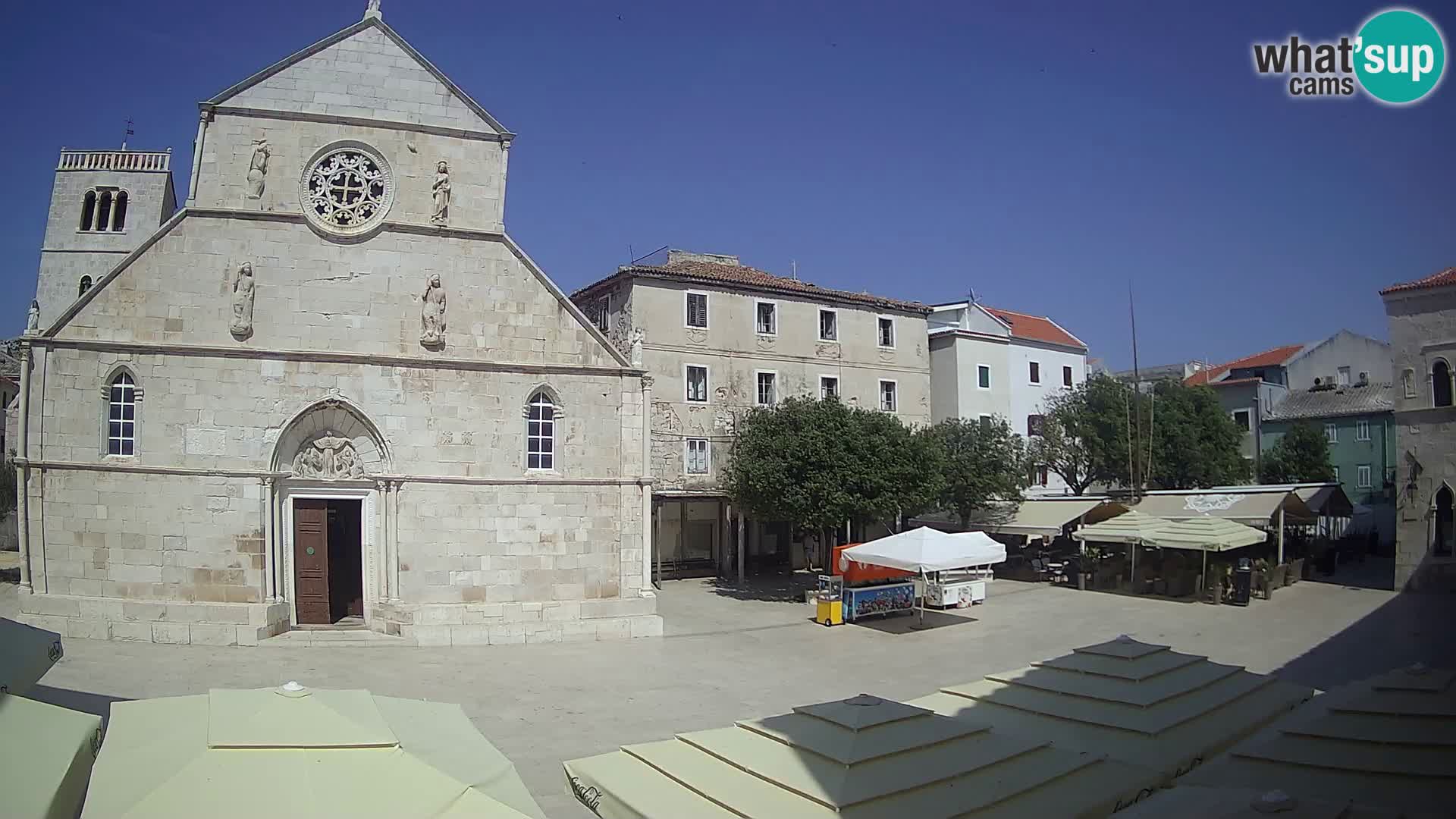 Pag – main square and Church of St. Mary