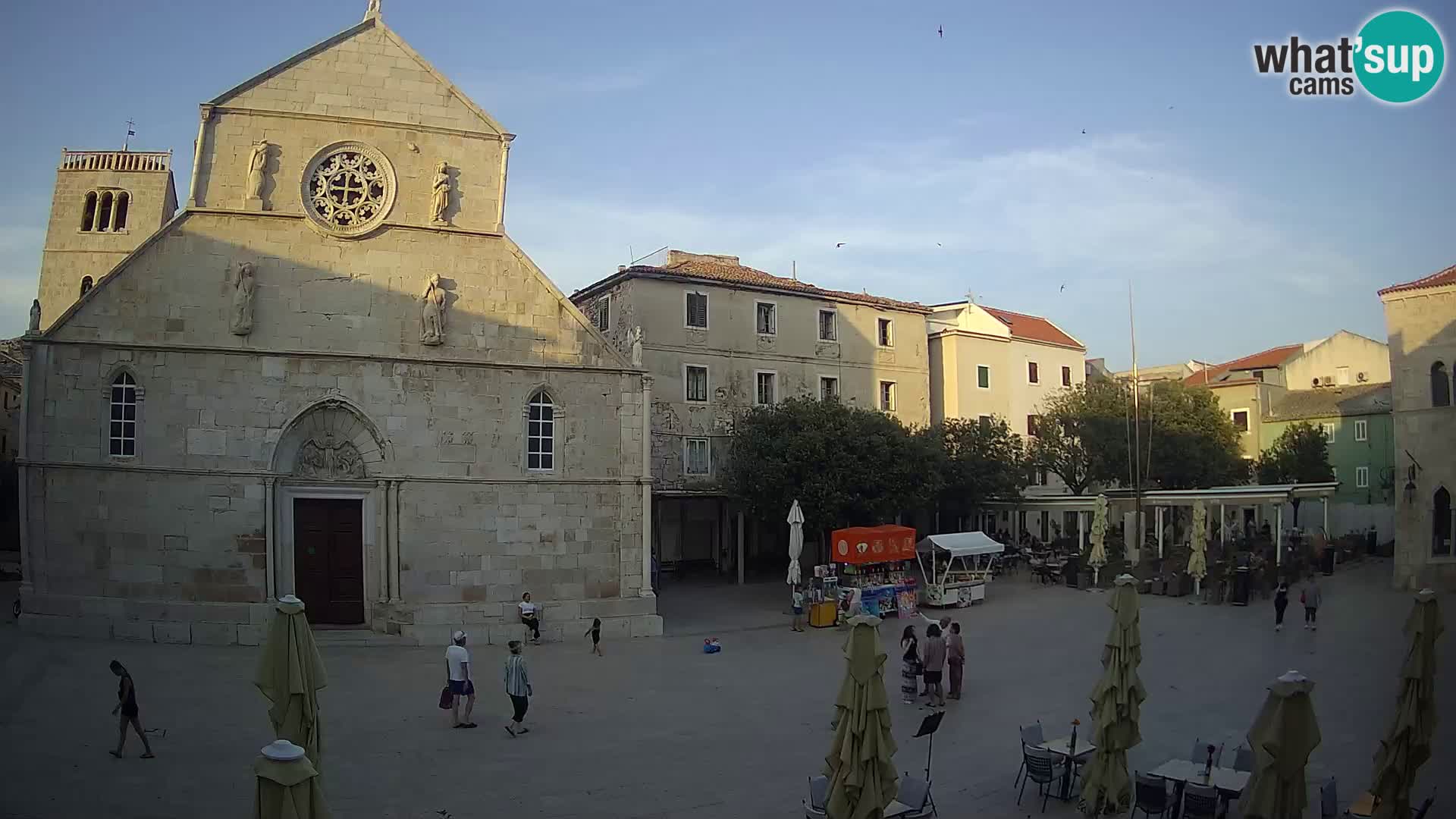 Pag – main square and Church of St. Mary