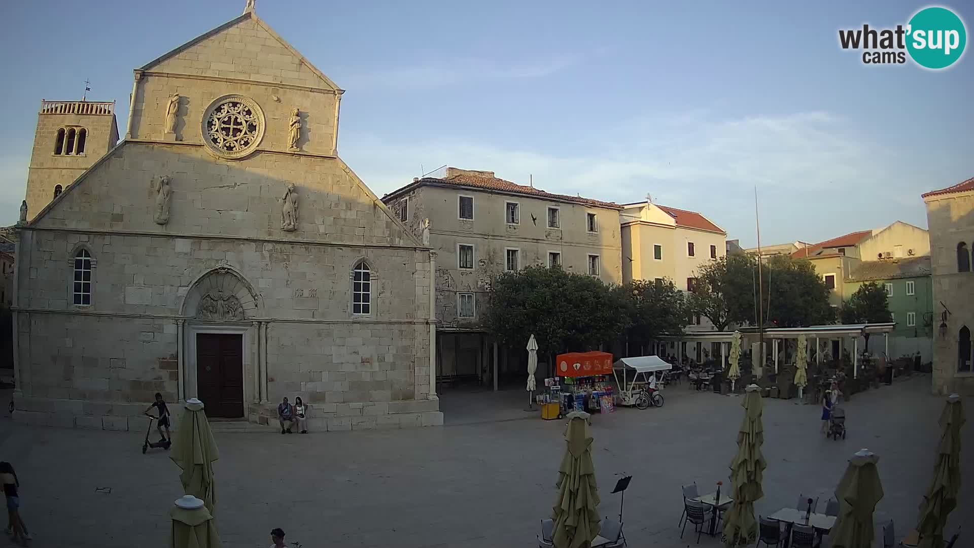 Pag – main square and Church of St. Mary