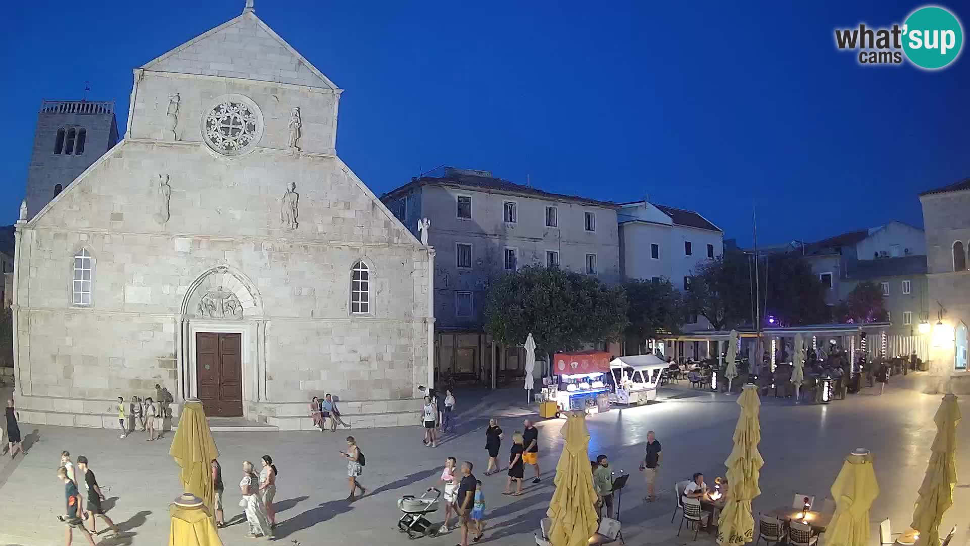 Pag – main square and Church of St. Mary