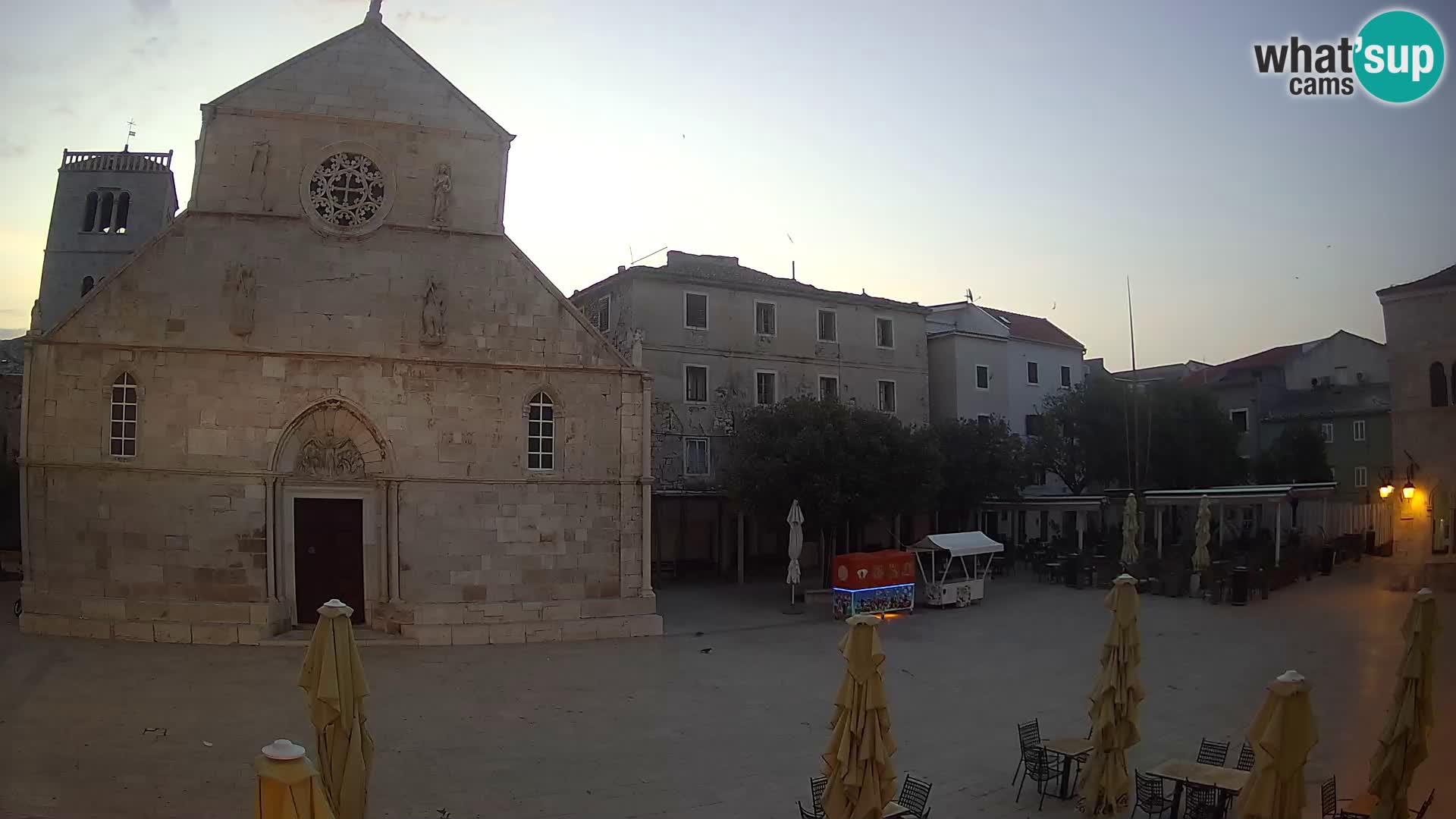 Webcam Pag – Hauptplatz und Kirche St. Maria