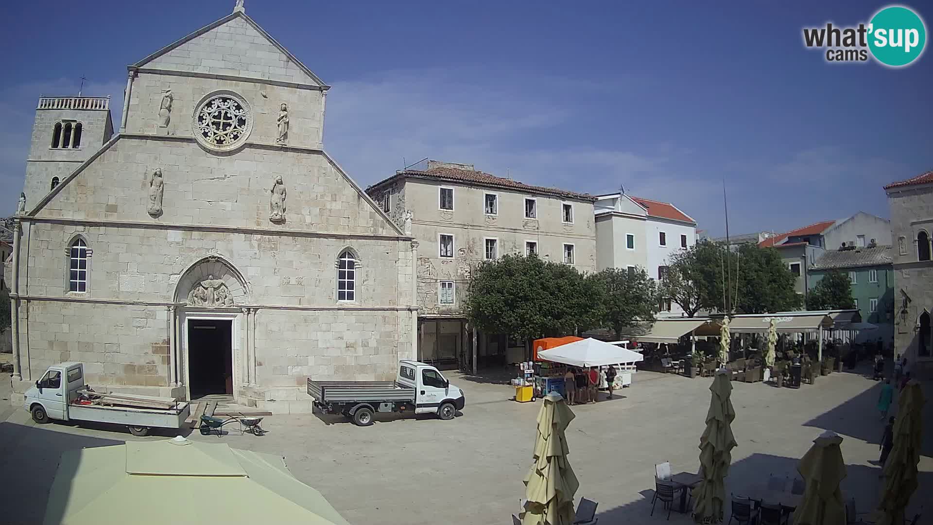 Pag – main square and Church of St. Mary