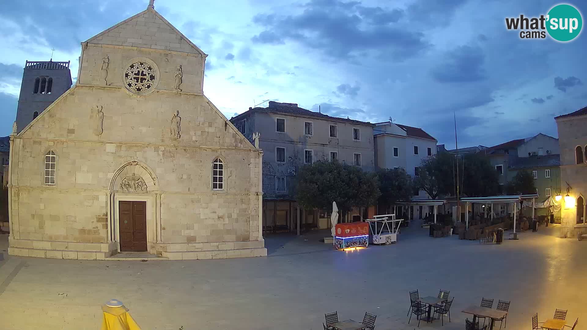 Pag – main square and Church of St. Mary