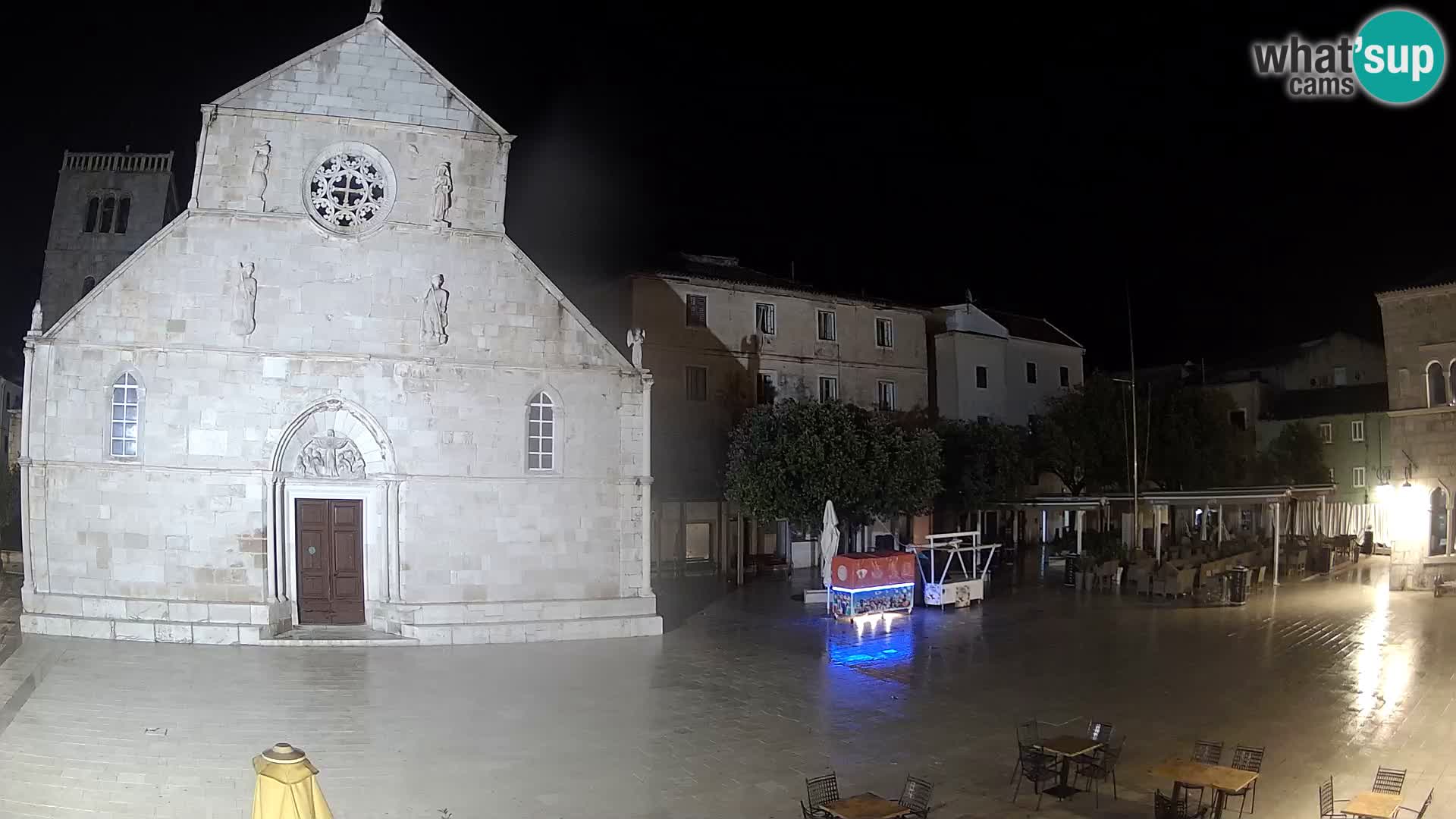Spletna kamera Pag – Glavni trg in cerkev sv Marije