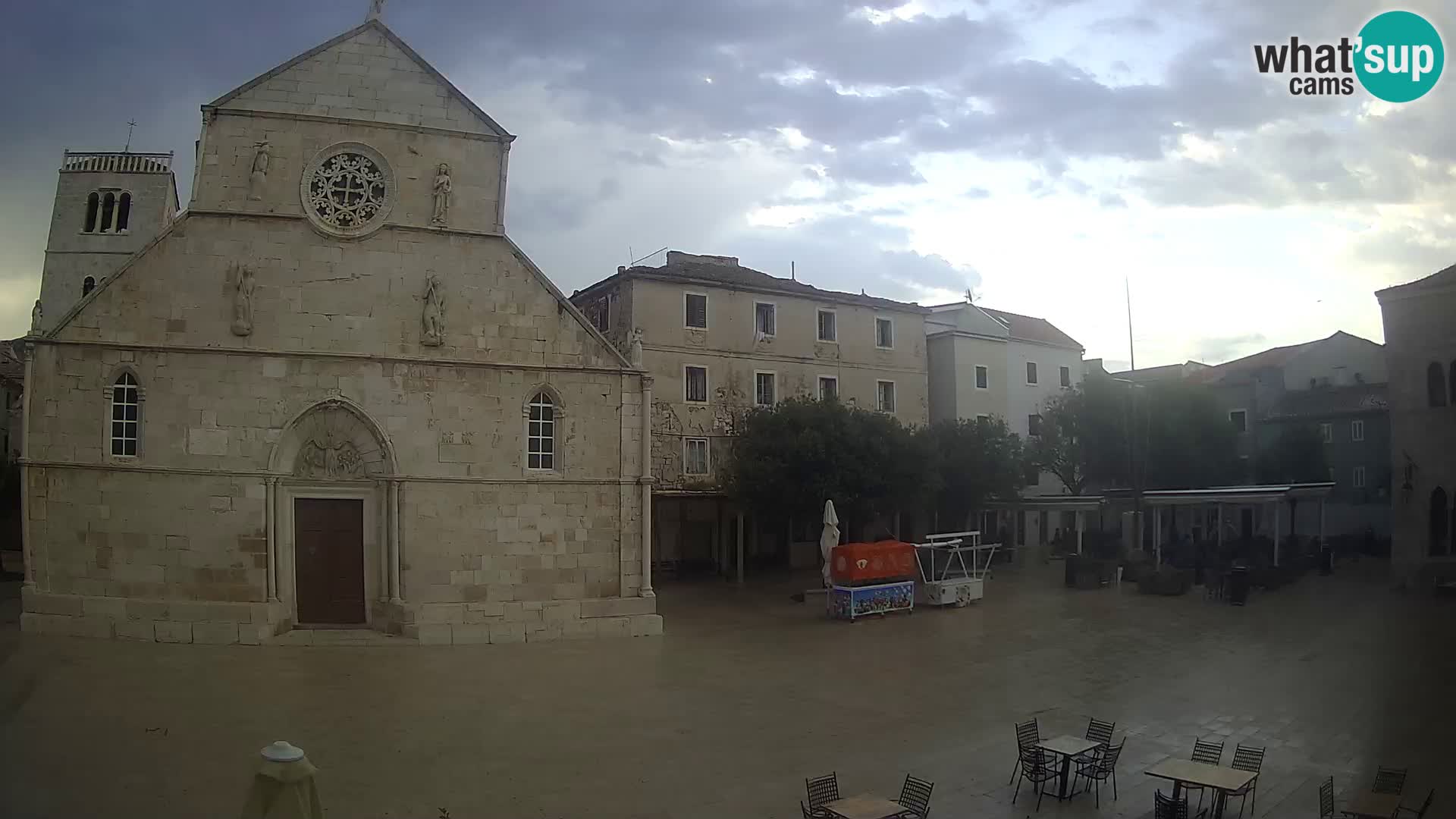 Pag – main square and Church of St. Mary