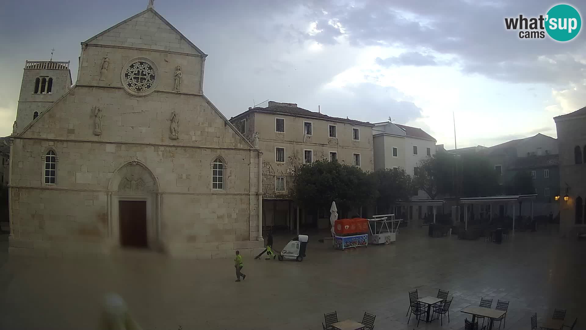 Pag – main square and Church of St. Mary