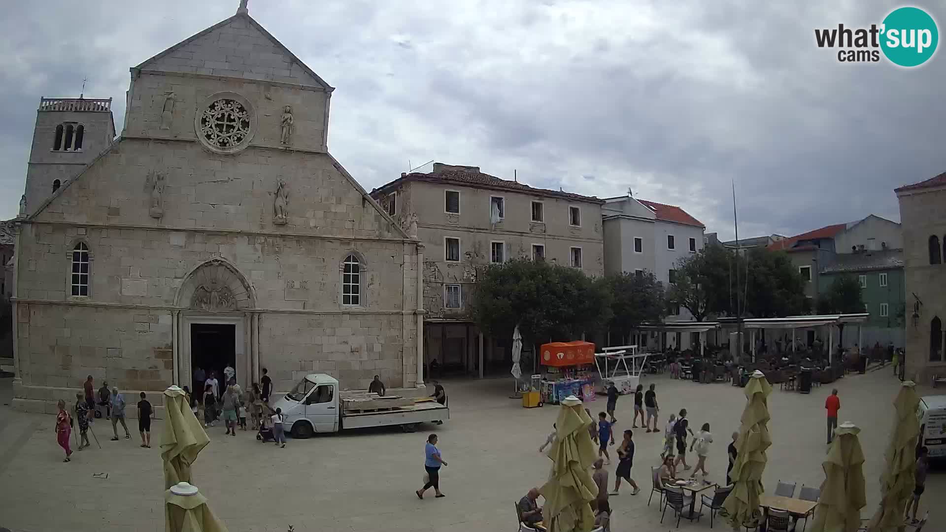 Pag – main square and Church of St. Mary