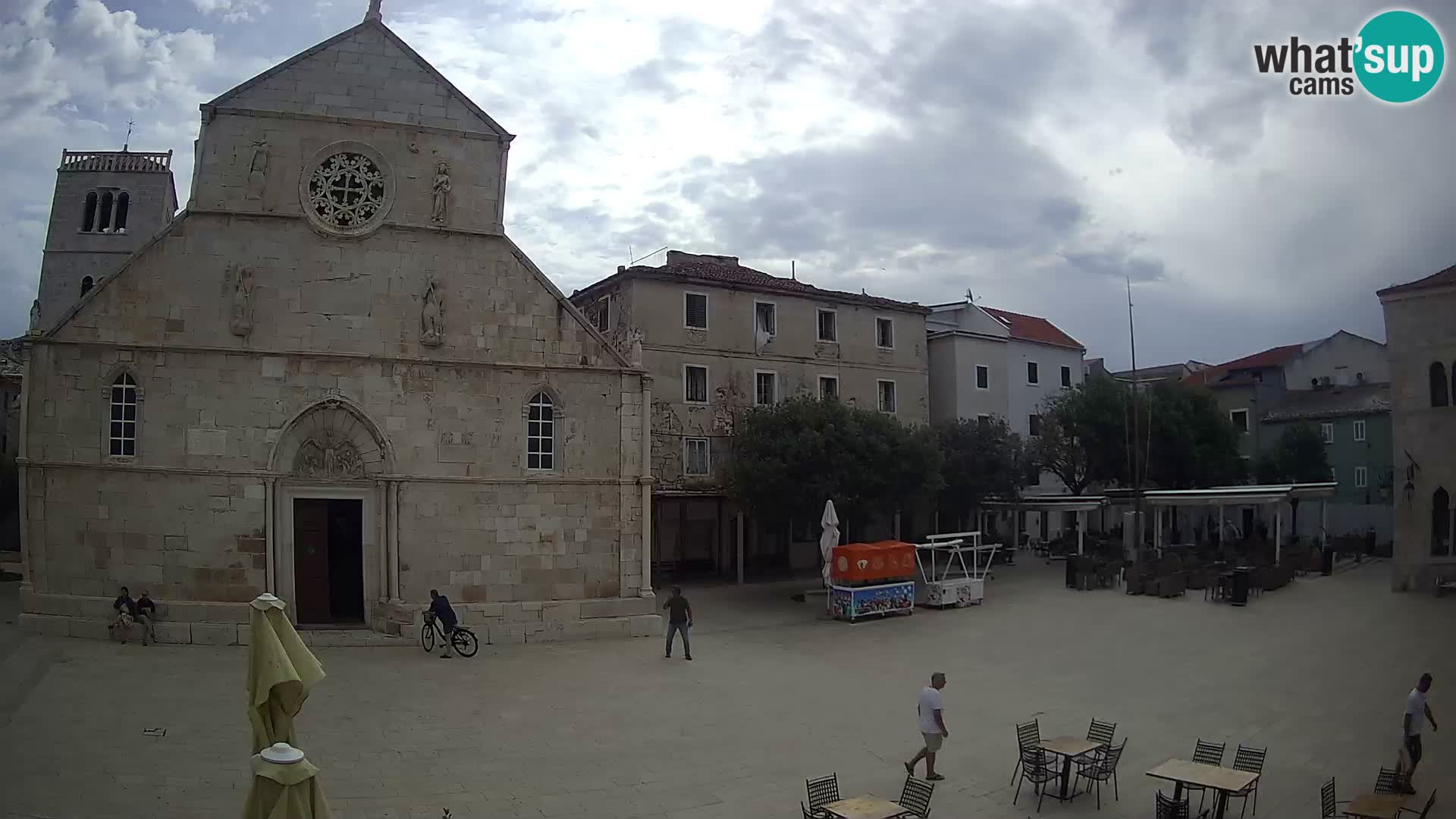 Pag – main square and Church of St. Mary