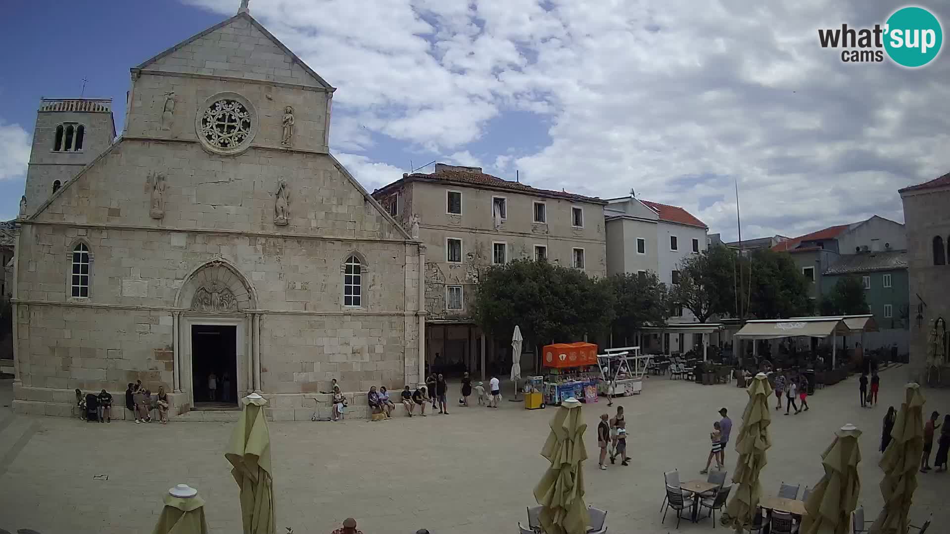 Pag – main square and Church of St. Mary