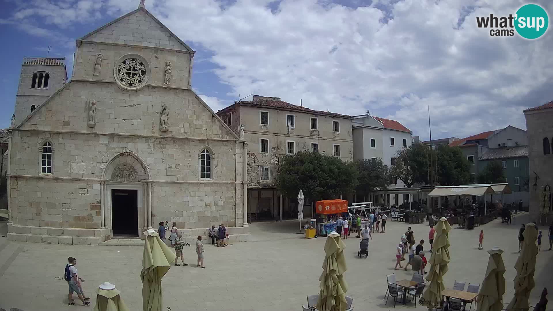Pag – main square and Church of St. Mary