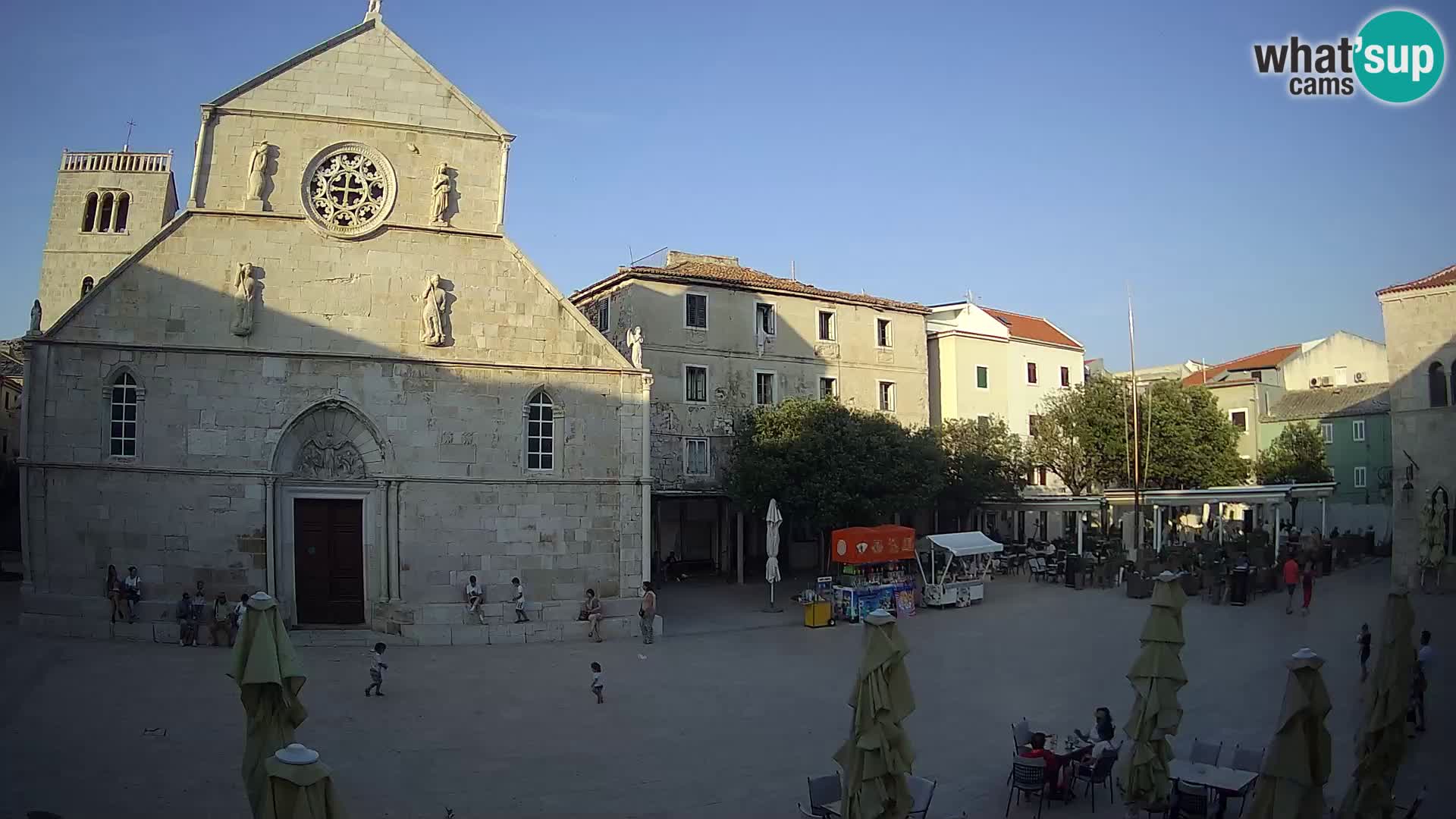 Pag – main square and Church of St. Mary