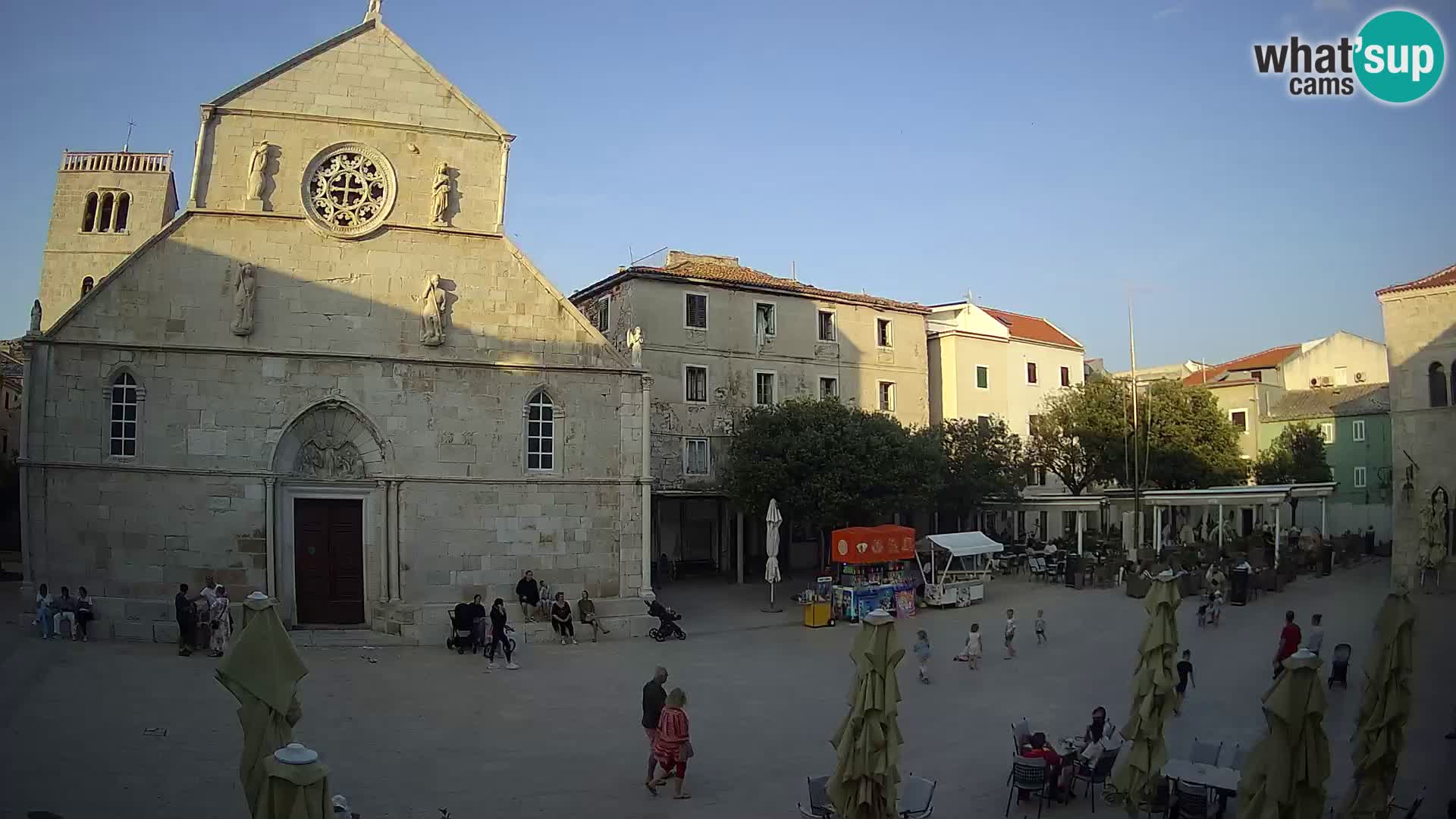Pag – main square and Church of St. Mary