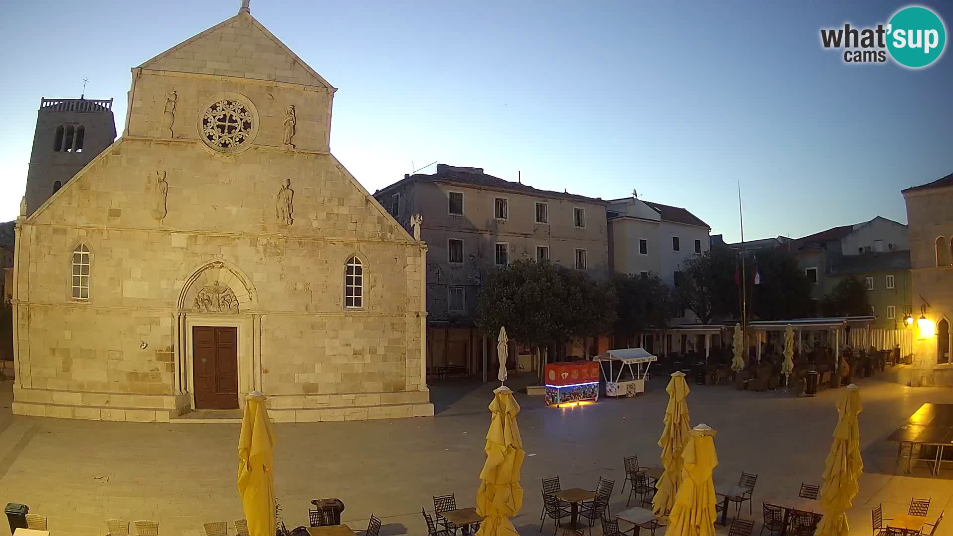 Webcam Pag – Hauptplatz und Kirche St. Maria