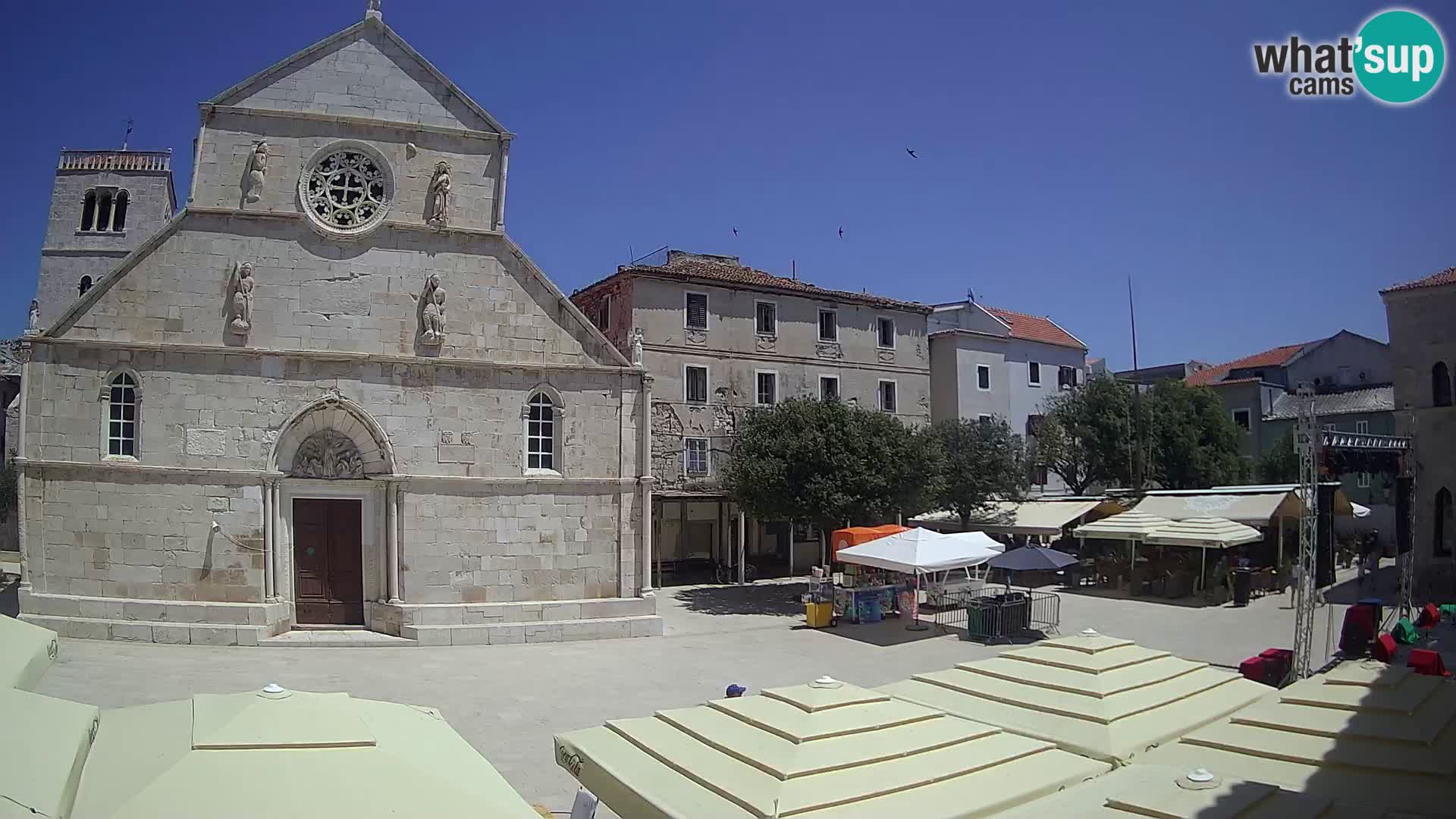 Pag – main square and Church of St. Mary