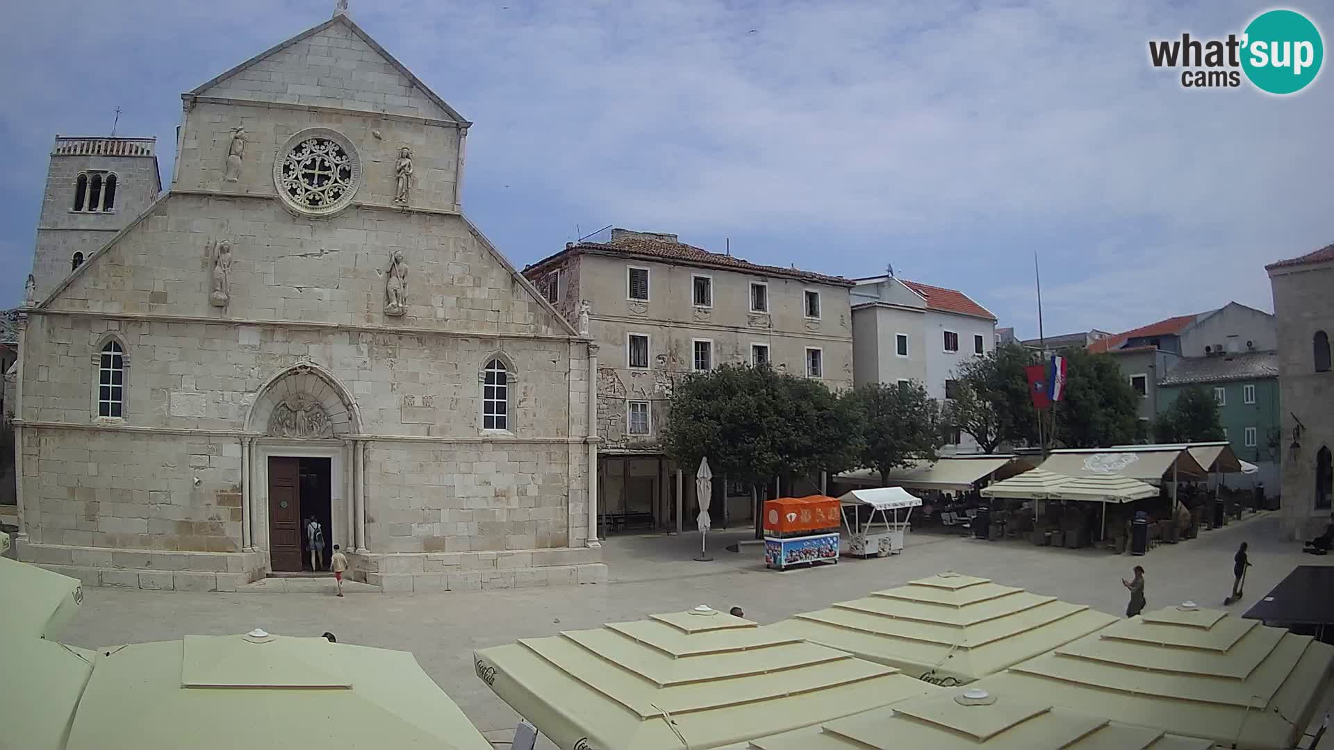 Pag – main square and Church of St. Mary