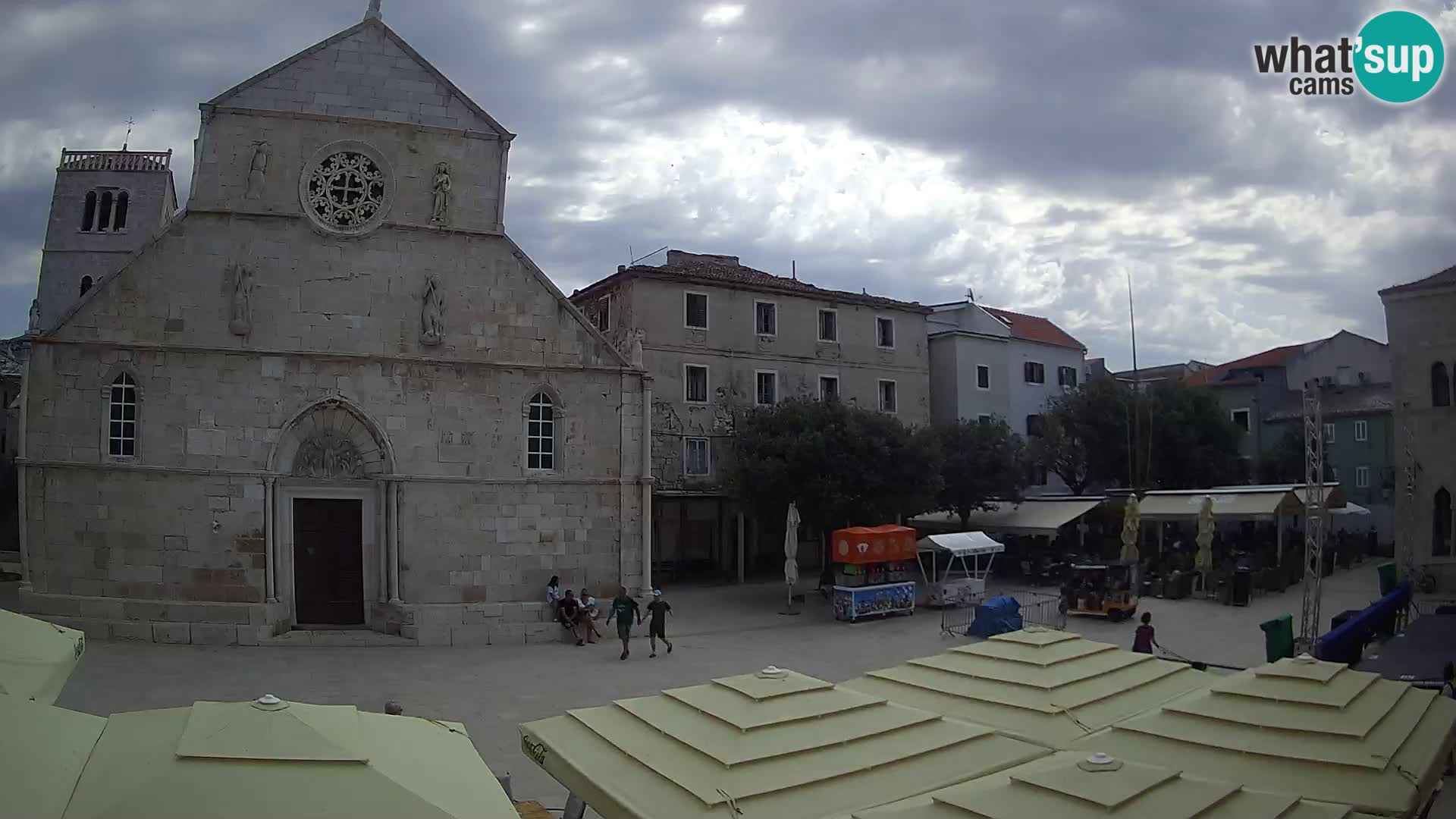 Pag – main square and Church of St. Mary